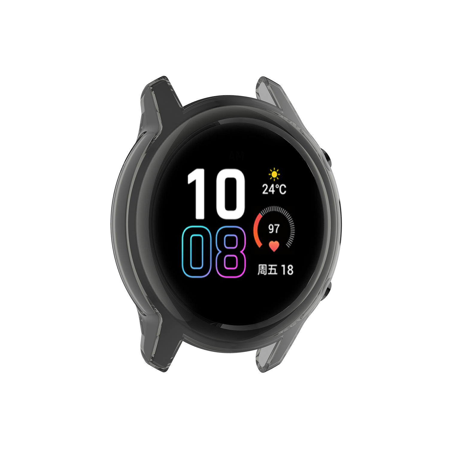Bakeey-TPU-Half-Cover-Transparent-Protector-Case-for-Huawei-Honor-Magic-Watch2-42mm46mm-1795309-11