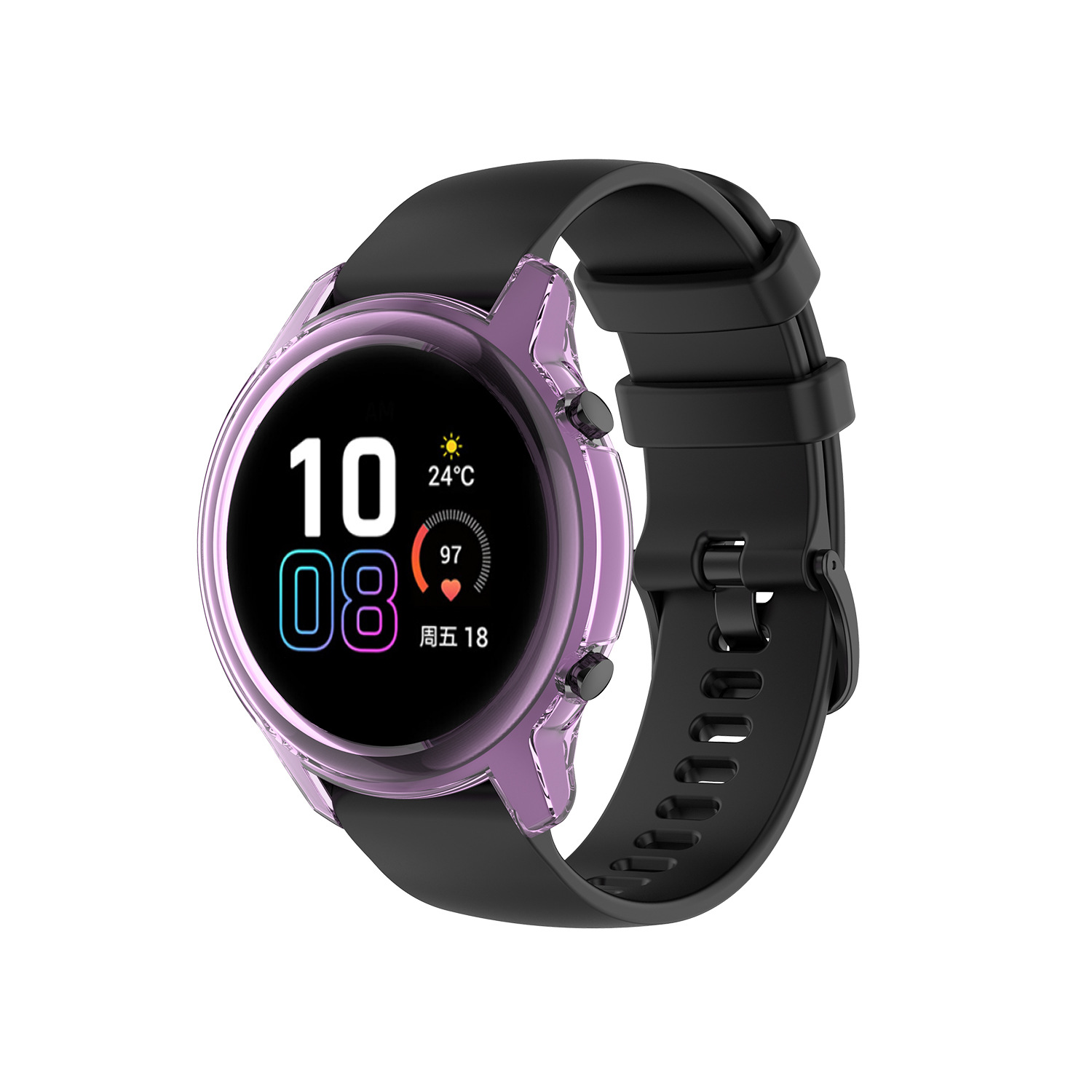 Bakeey-TPU-Half-Cover-Transparent-Protector-Case-for-Huawei-Honor-Magic-Watch2-42mm46mm-1795309-21