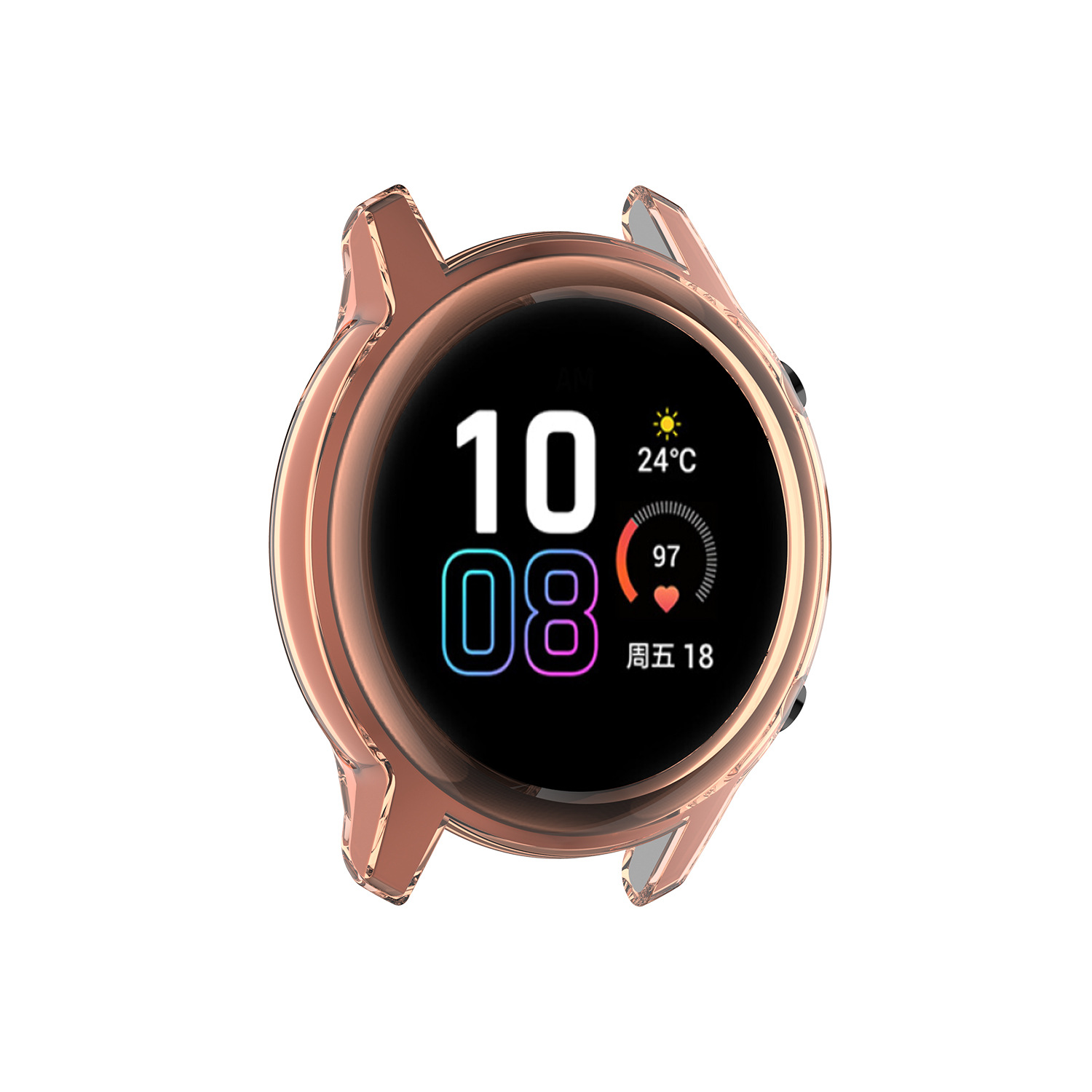 Bakeey-TPU-Half-Cover-Transparent-Protector-Case-for-Huawei-Honor-Magic-Watch2-42mm46mm-1795309-7