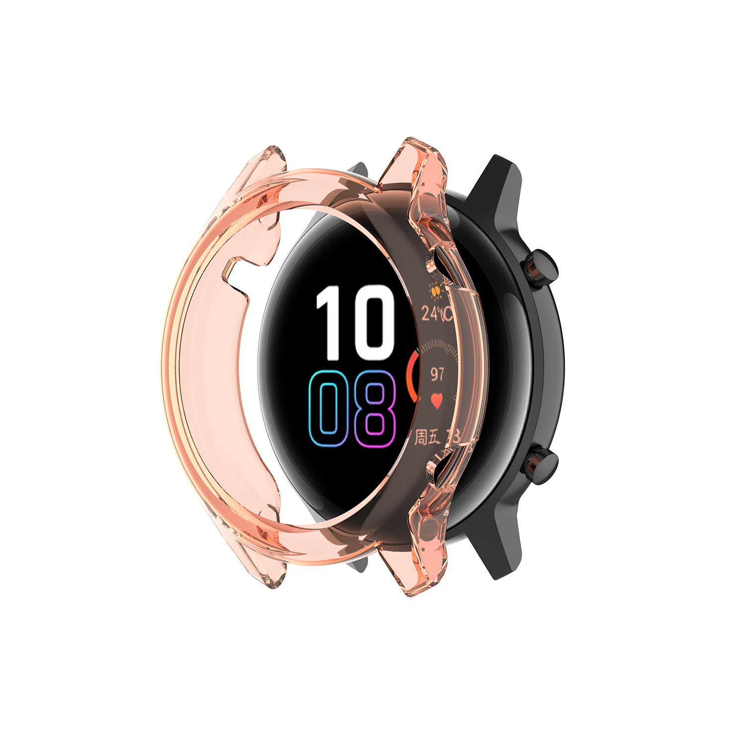 Bakeey-TPU-Half-Cover-Transparent-Protector-Case-for-Huawei-Honor-Magic-Watch2-42mm46mm-1795309-8