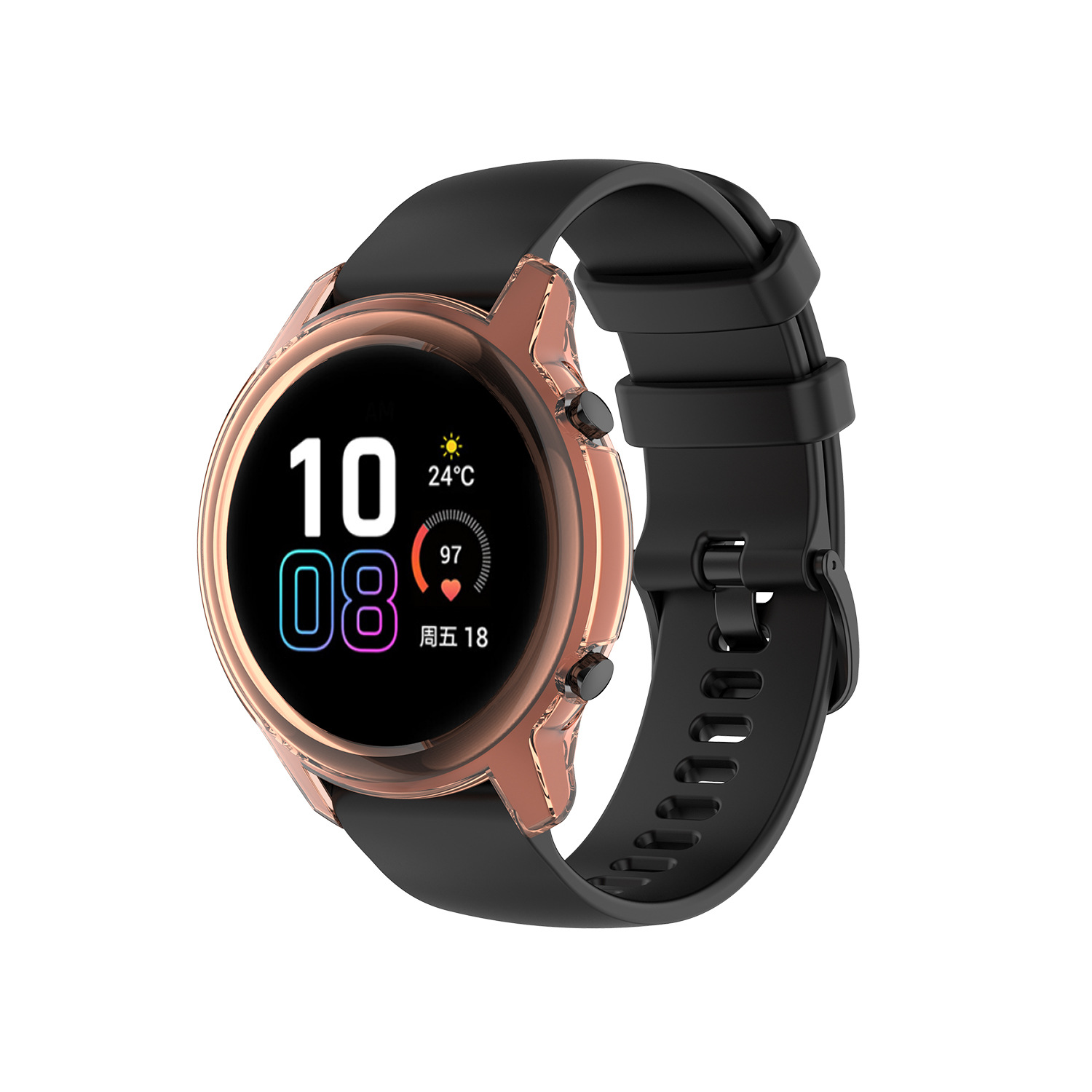 Bakeey-TPU-Half-Cover-Transparent-Protector-Case-for-Huawei-Honor-Magic-Watch2-42mm46mm-1795309-9