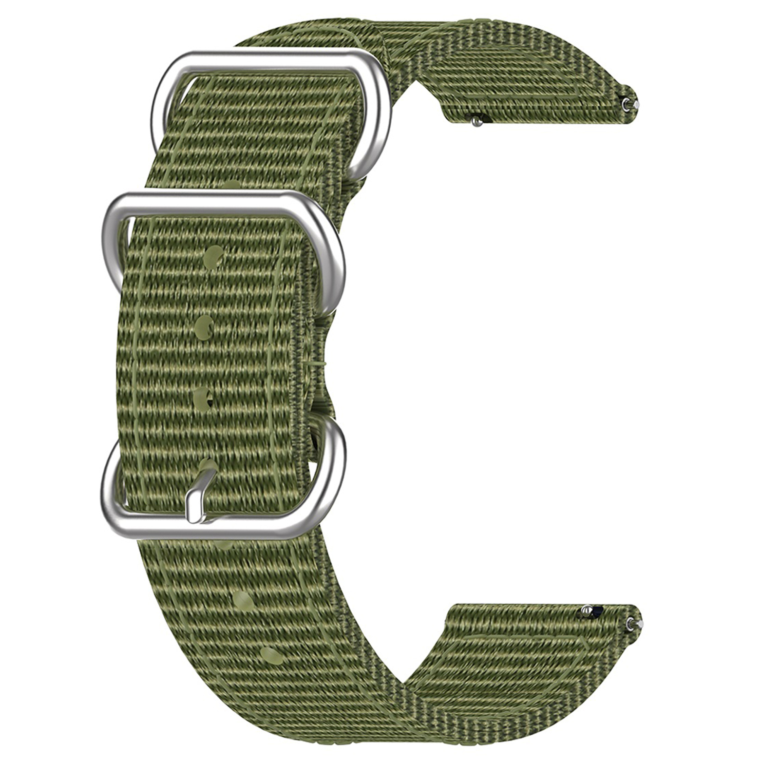 Bakeey-Three-ring-Canvas-Replacement-Strap-Smart-Watch-Band-For-Garmin-Venu-SQ-1806550-11