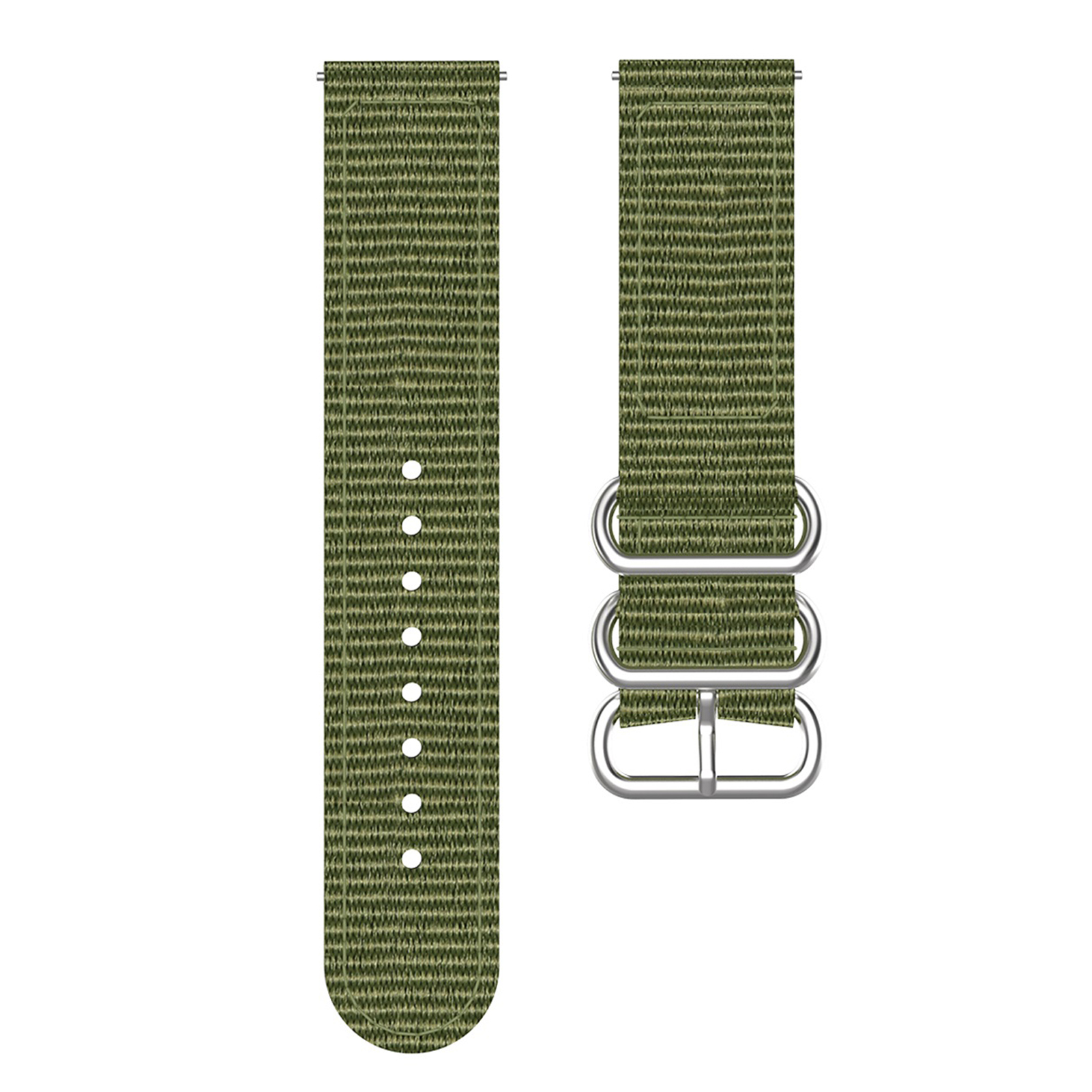 Bakeey-Three-ring-Canvas-Replacement-Strap-Smart-Watch-Band-For-Garmin-Venu-SQ-1806550-12