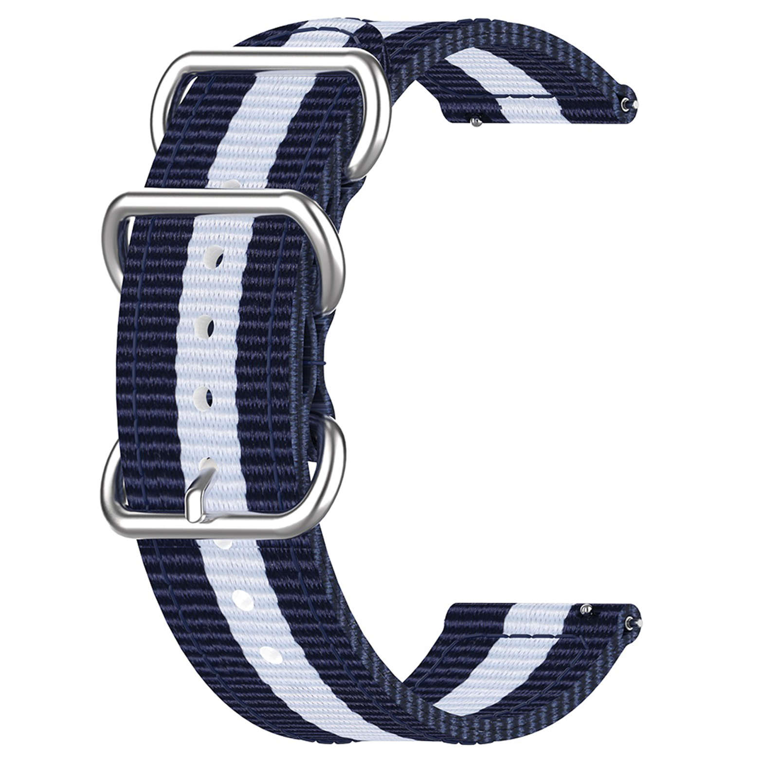 Bakeey-Three-ring-Canvas-Replacement-Strap-Smart-Watch-Band-For-Garmin-Venu-SQ-1806550-14