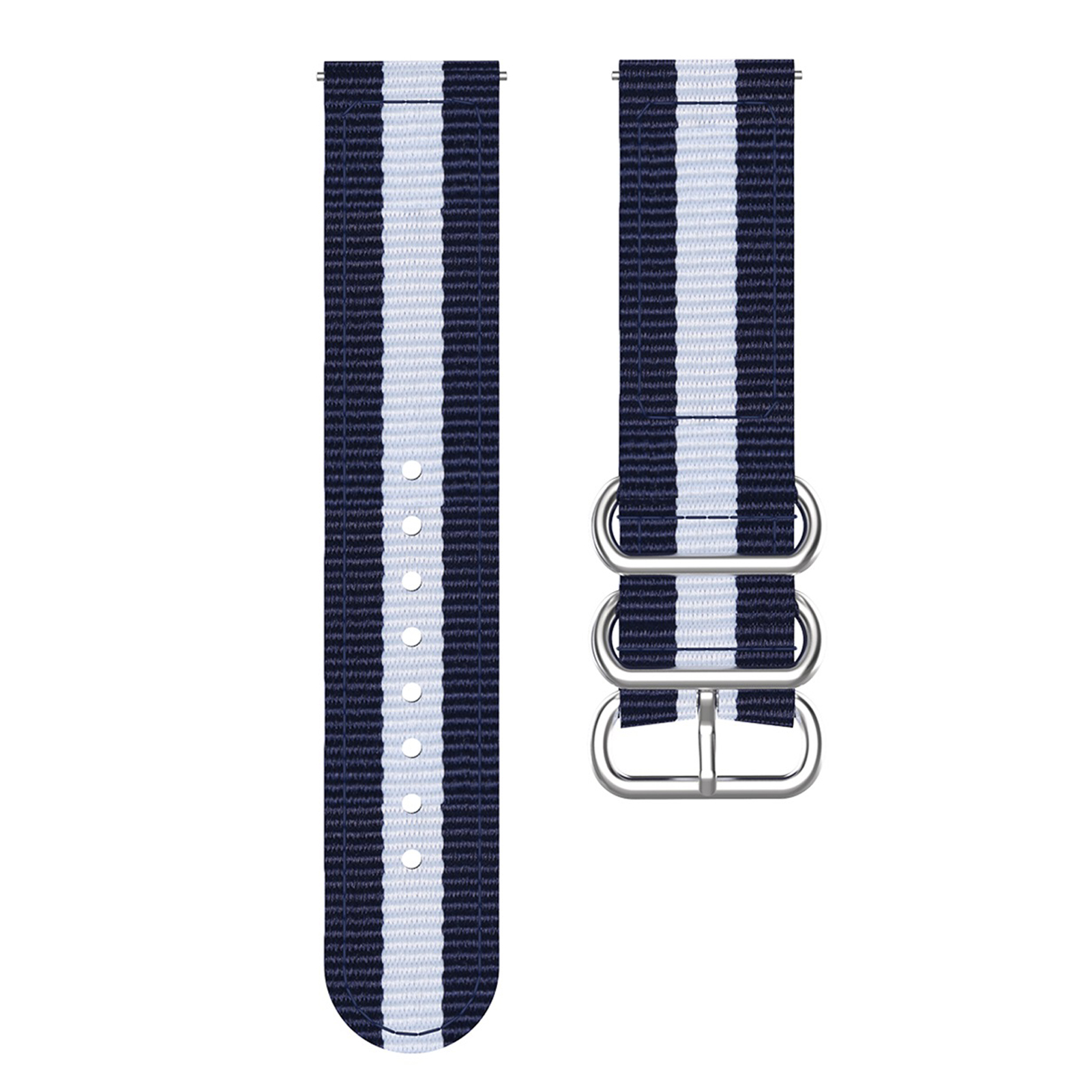 Bakeey-Three-ring-Canvas-Replacement-Strap-Smart-Watch-Band-For-Garmin-Venu-SQ-1806550-15