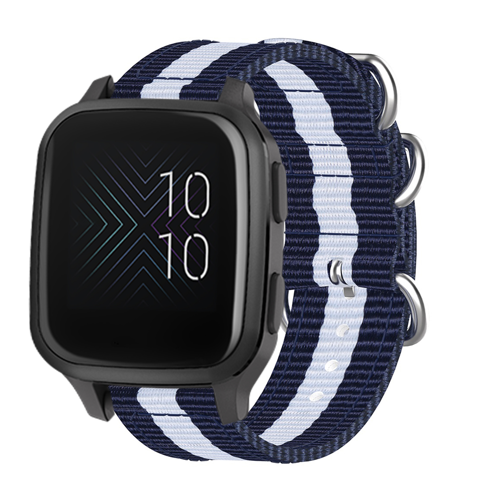 Bakeey-Three-ring-Canvas-Replacement-Strap-Smart-Watch-Band-For-Garmin-Venu-SQ-1806550-16