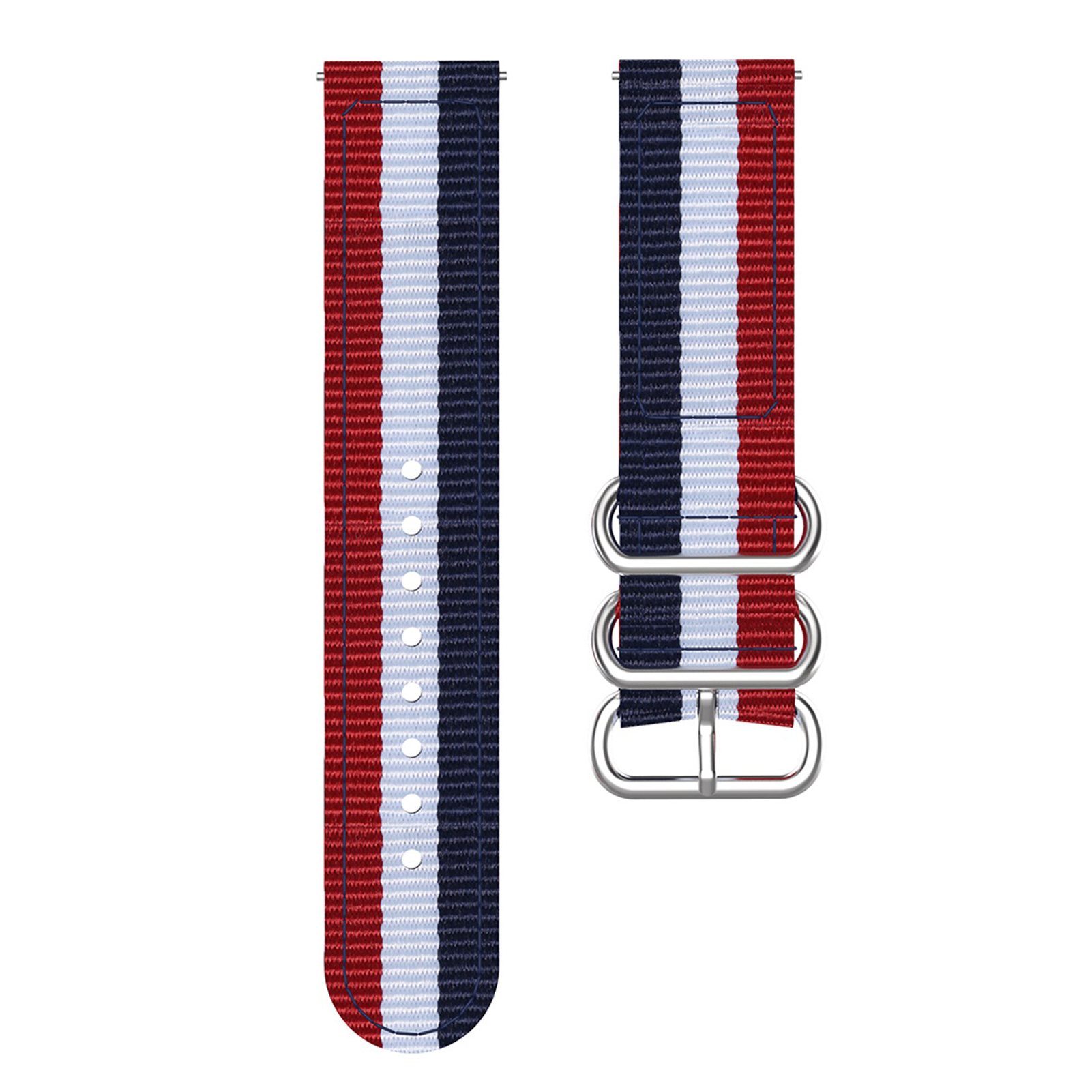 Bakeey-Three-ring-Canvas-Replacement-Strap-Smart-Watch-Band-For-Garmin-Venu-SQ-1806550-18