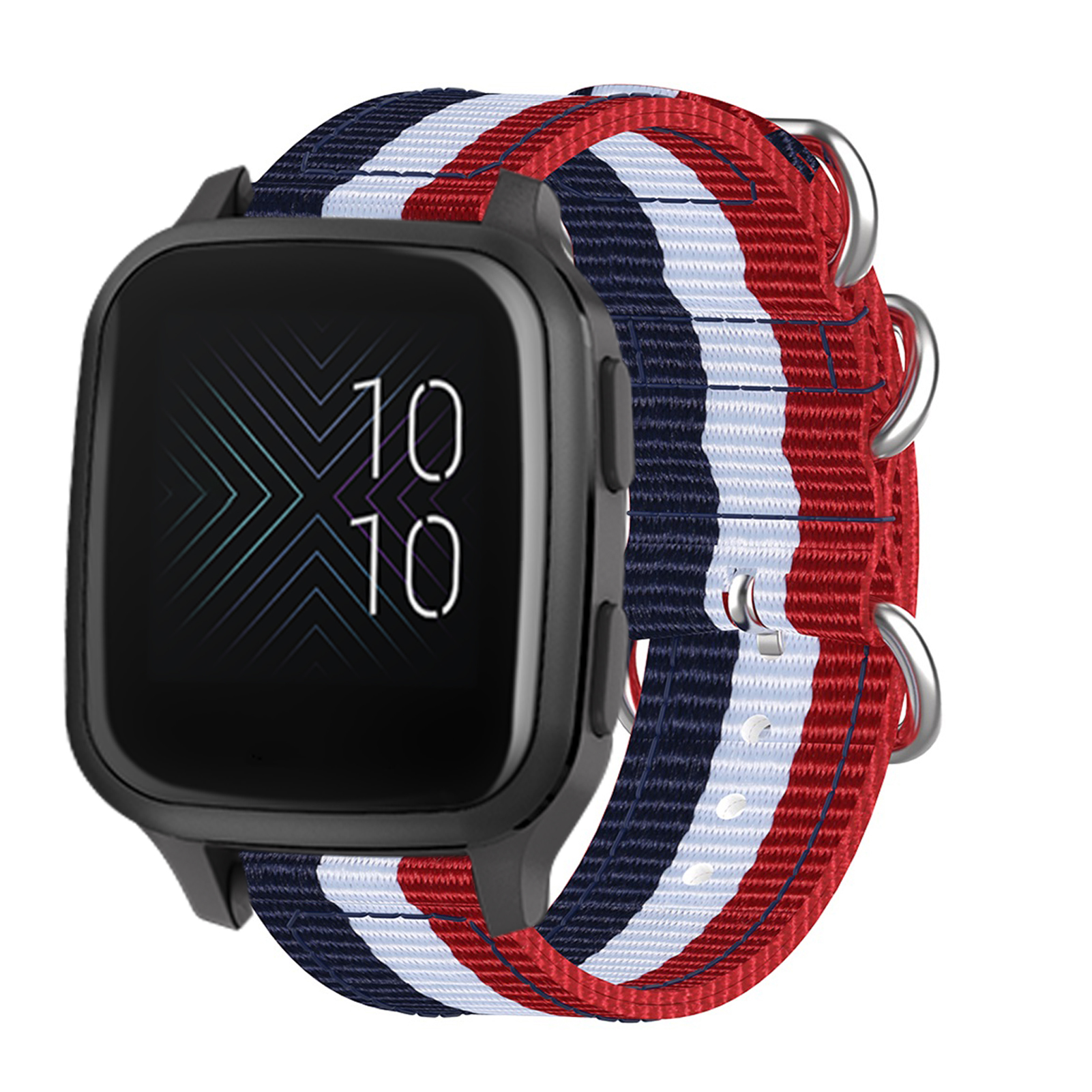 Bakeey-Three-ring-Canvas-Replacement-Strap-Smart-Watch-Band-For-Garmin-Venu-SQ-1806550-19
