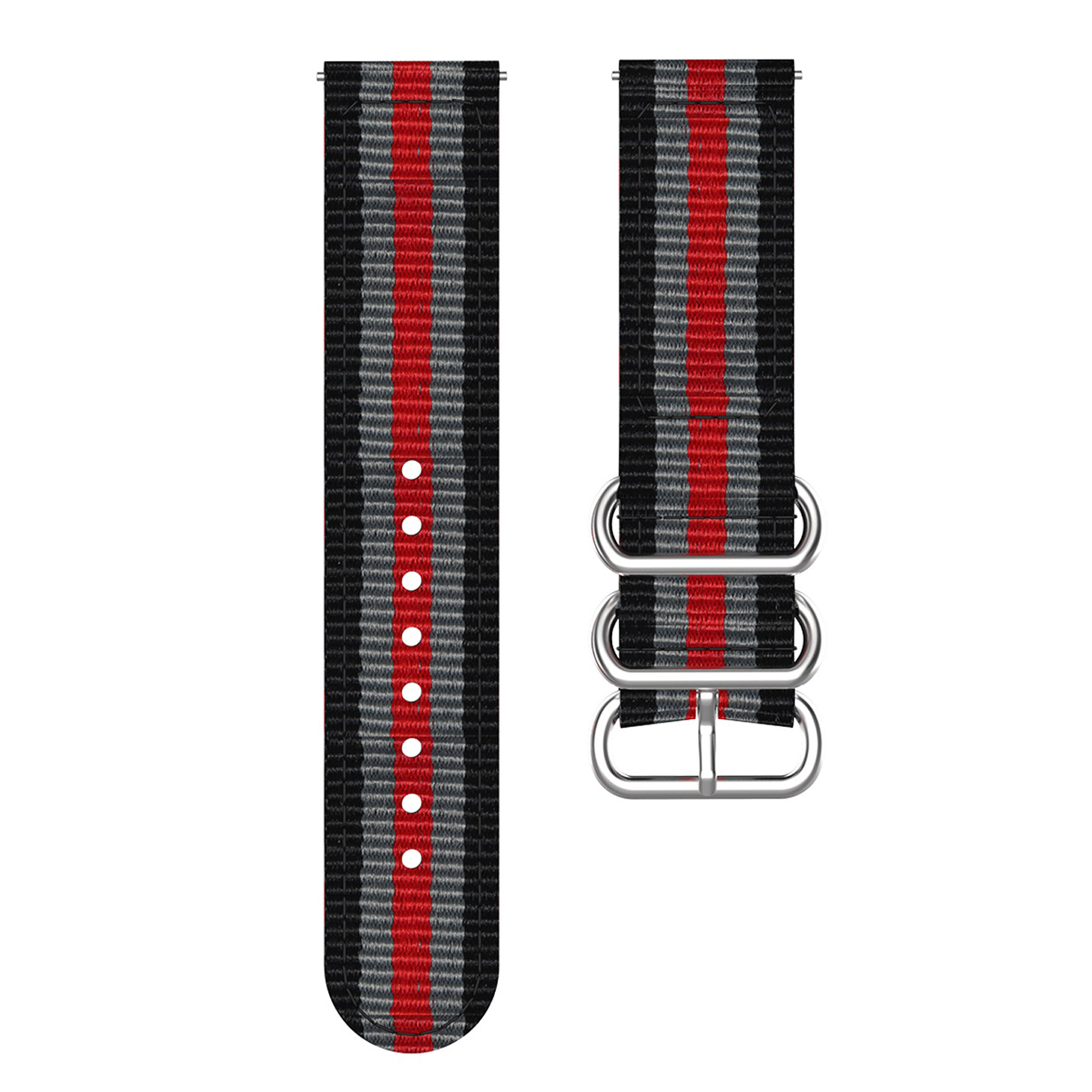 Bakeey-Three-ring-Canvas-Replacement-Strap-Smart-Watch-Band-For-Garmin-Venu-SQ-1806550-24