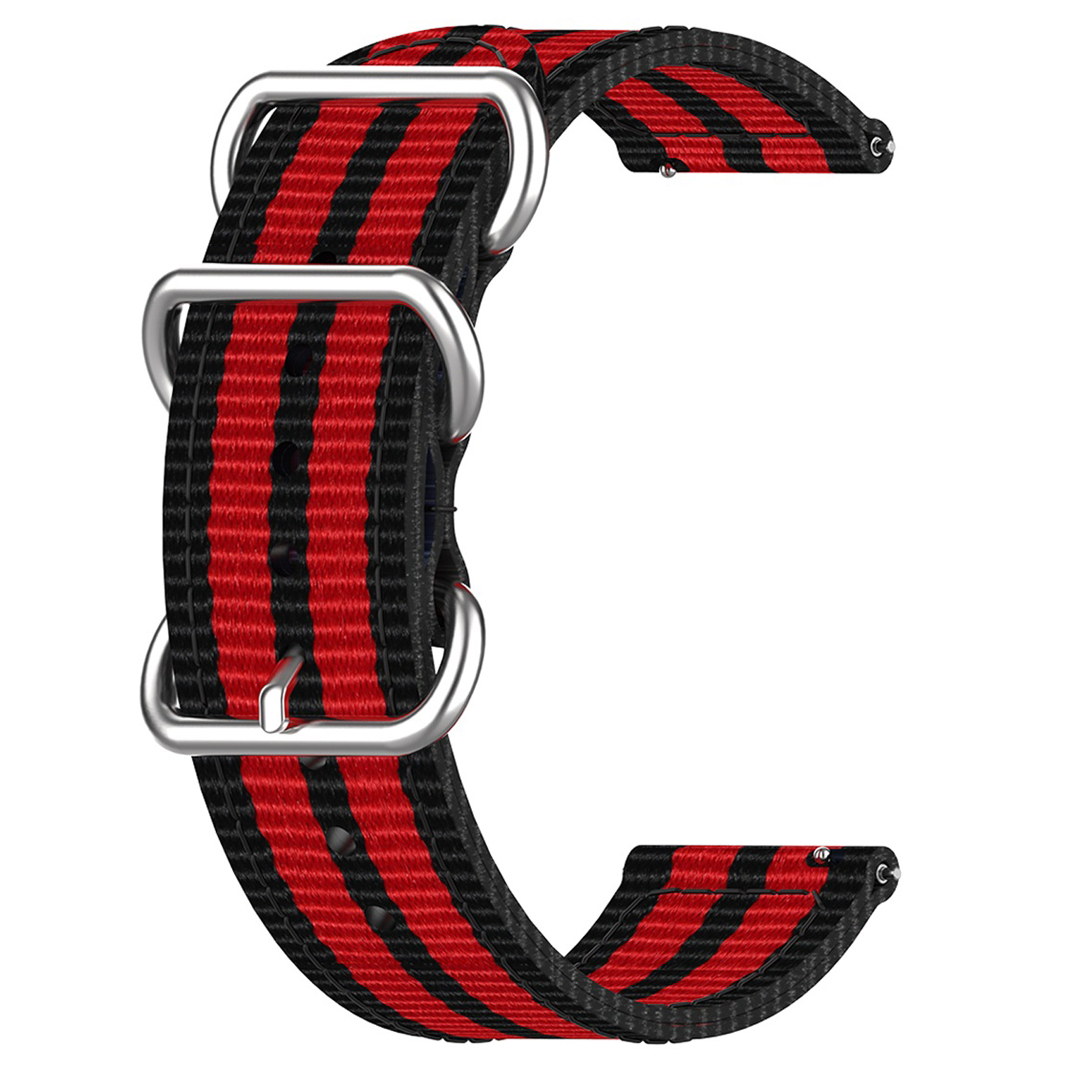 Bakeey-Three-ring-Canvas-Replacement-Strap-Smart-Watch-Band-For-Garmin-Venu-SQ-1806550-26