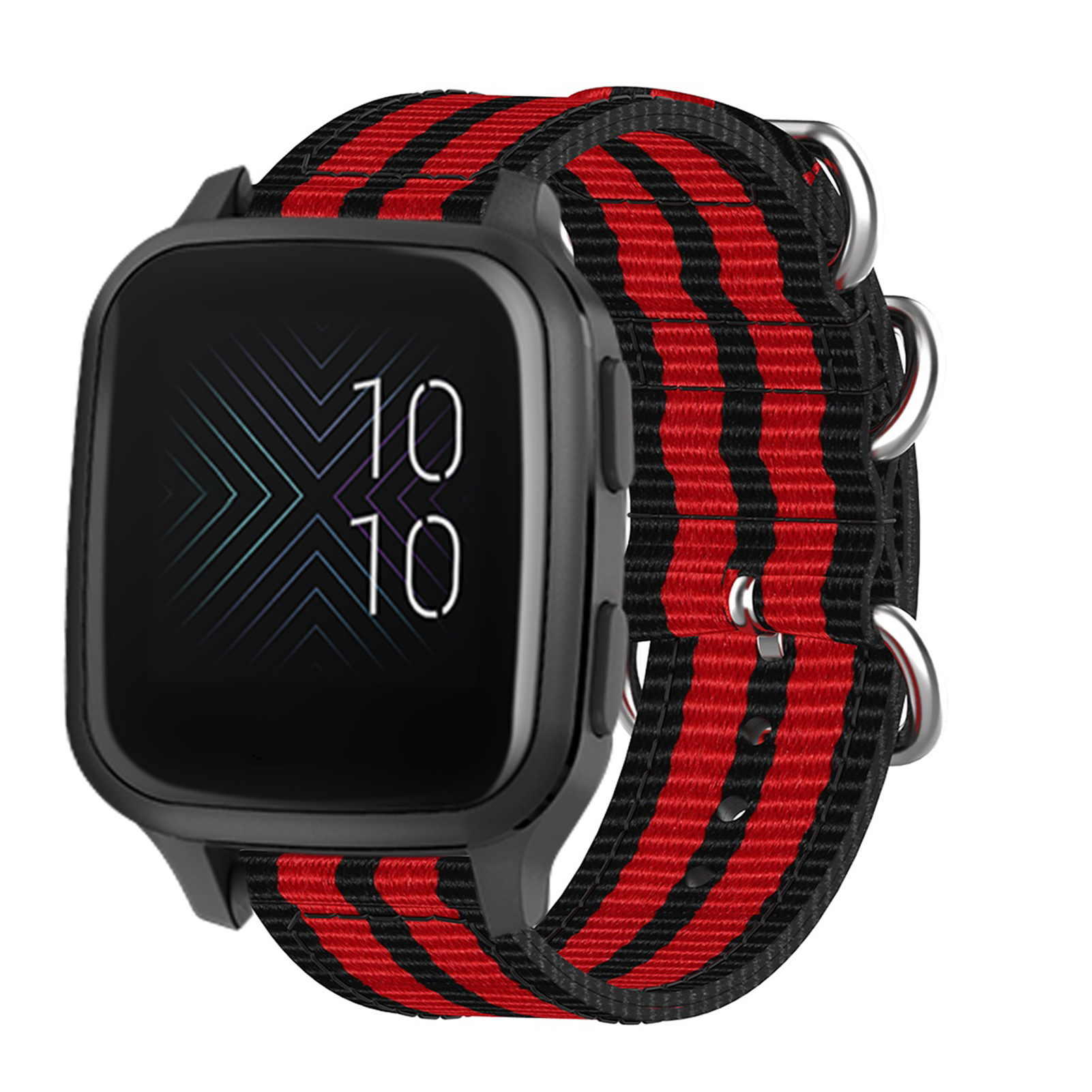 Bakeey-Three-ring-Canvas-Replacement-Strap-Smart-Watch-Band-For-Garmin-Venu-SQ-1806550-28