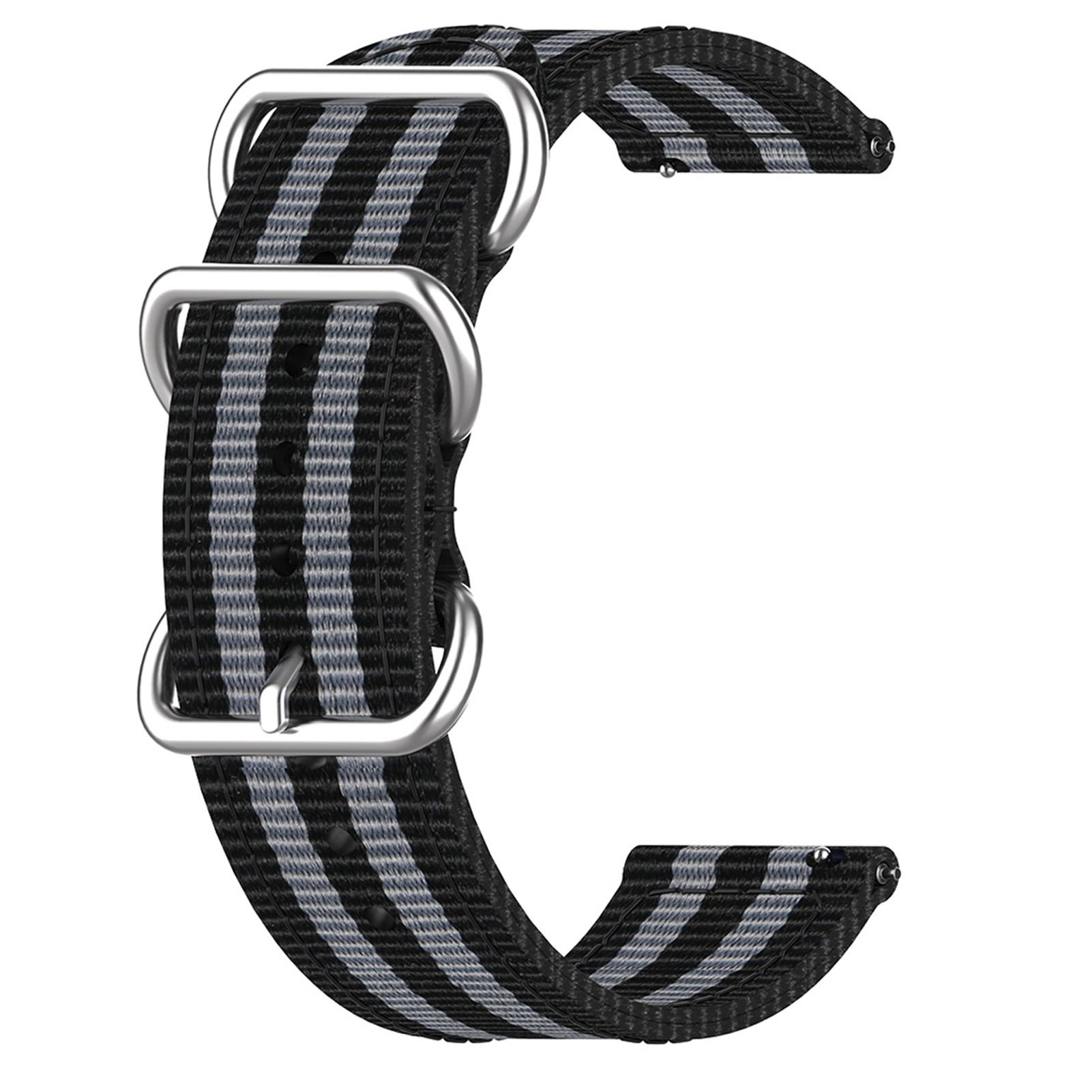 Bakeey-Three-ring-Canvas-Replacement-Strap-Smart-Watch-Band-For-Garmin-Venu-SQ-1806550-29