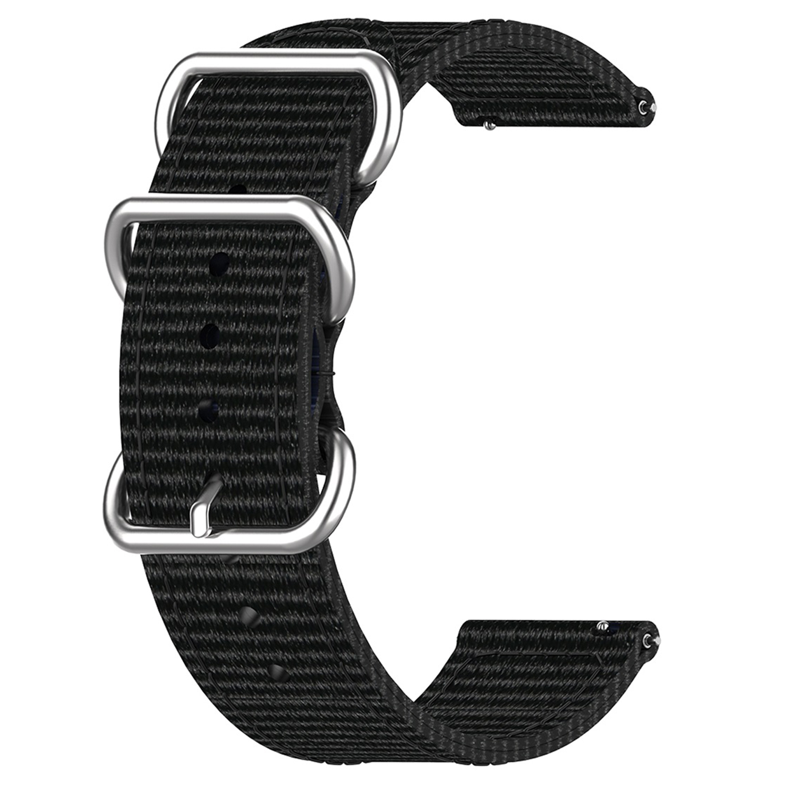 Bakeey-Three-ring-Canvas-Replacement-Strap-Smart-Watch-Band-For-Garmin-Venu-SQ-1806550-5