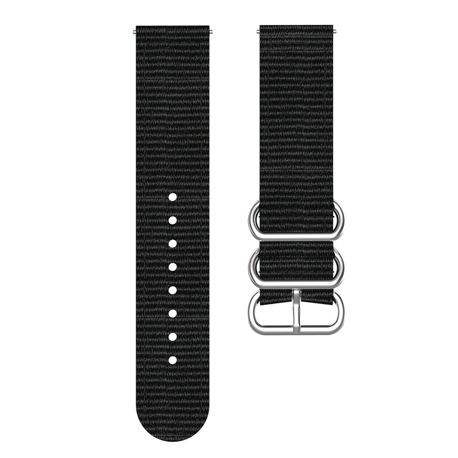 Bakeey-Three-ring-Canvas-Replacement-Strap-Smart-Watch-Band-For-Garmin-Venu-SQ-1806550-6
