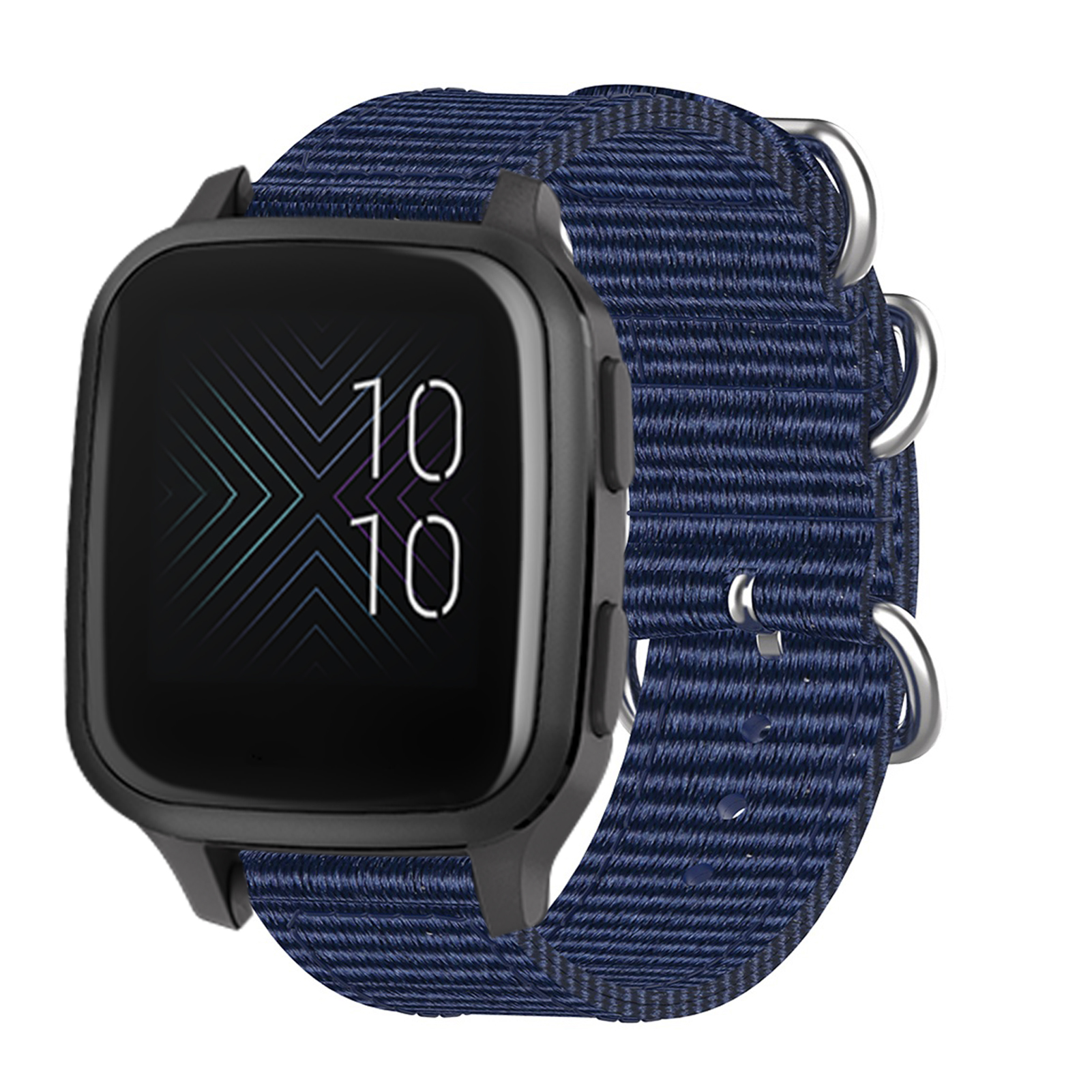 Bakeey-Three-ring-Canvas-Replacement-Strap-Smart-Watch-Band-For-Garmin-Venu-SQ-1806550-10