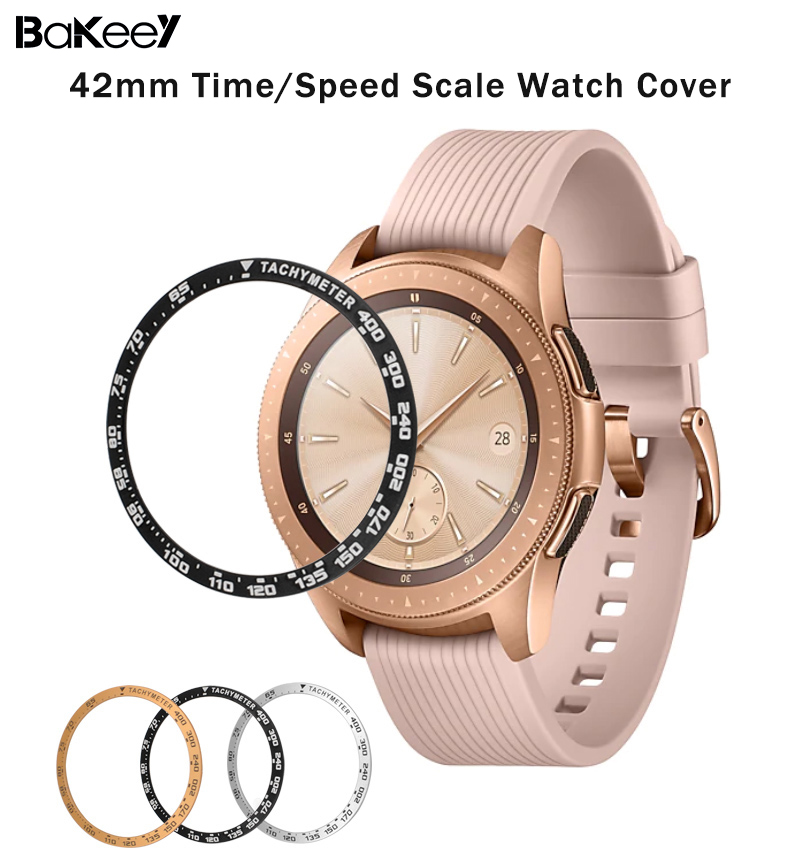 Bakeey-Time--Speed-Tachymeter-Scale-Metal-Outer-Edge-Cover-Watch-Bezel-Ring-Dial-for-Samsung-Galaxy--1737625-1