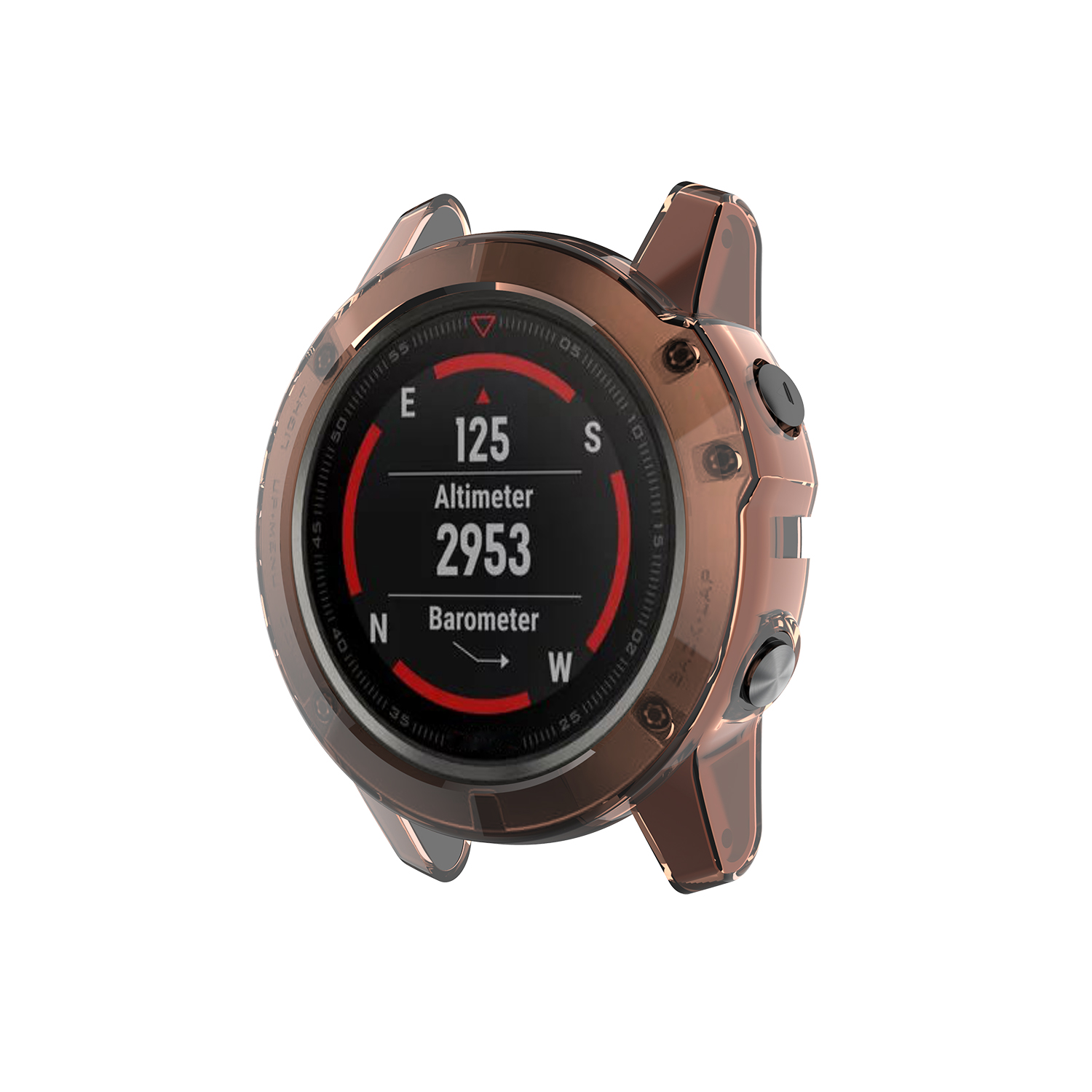Bakeey-Translucent-Non-Yellow-Soft-TPU-Shockproof-Watch-Case-Cover-for-Garmin-Fenix-5X-1753358-14