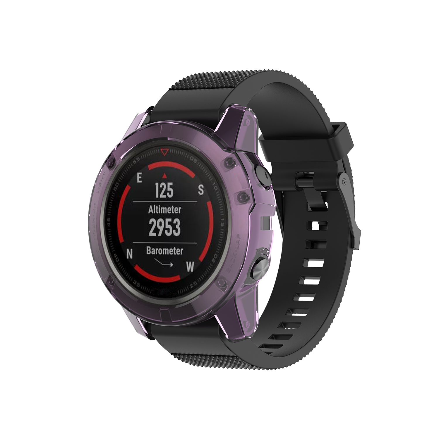 Bakeey-Translucent-Non-Yellow-Soft-TPU-Shockproof-Watch-Case-Cover-for-Garmin-Fenix-5X-1753358-17