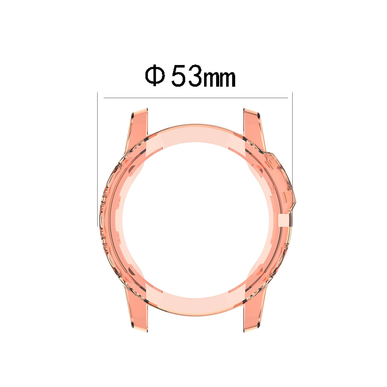Bakeey-Translucent-Non-Yellow-Soft-TPU-Shockproof-Watch-Case-Cover-for-Garmin-Fenix-5X-1753358-3