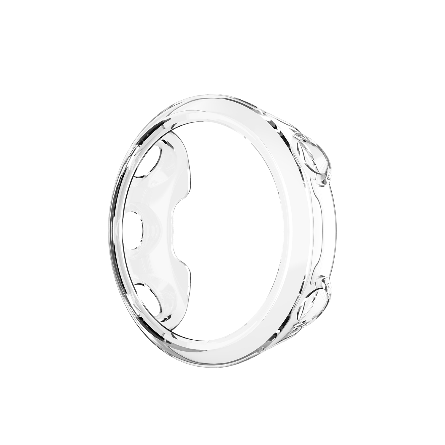 Bakeey-Transparent-Anti-Fall-Watch-Case-Cover-for-Garmin-Swim-2Forerunner-45-Smart-Watch-1742072-4