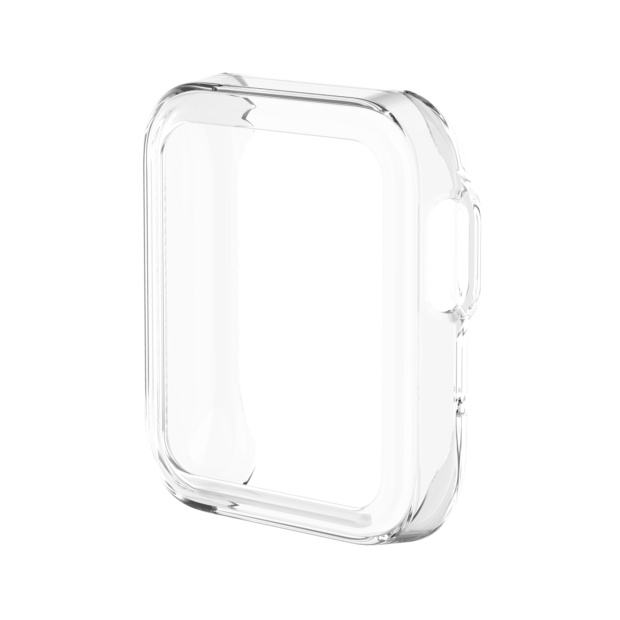 Bakeey-Transparent-TPU-Half-pack-Watch-Case-Cover-Watch-Protector-For-Xiaomi-Mi-Watch-Lite-1819481-4