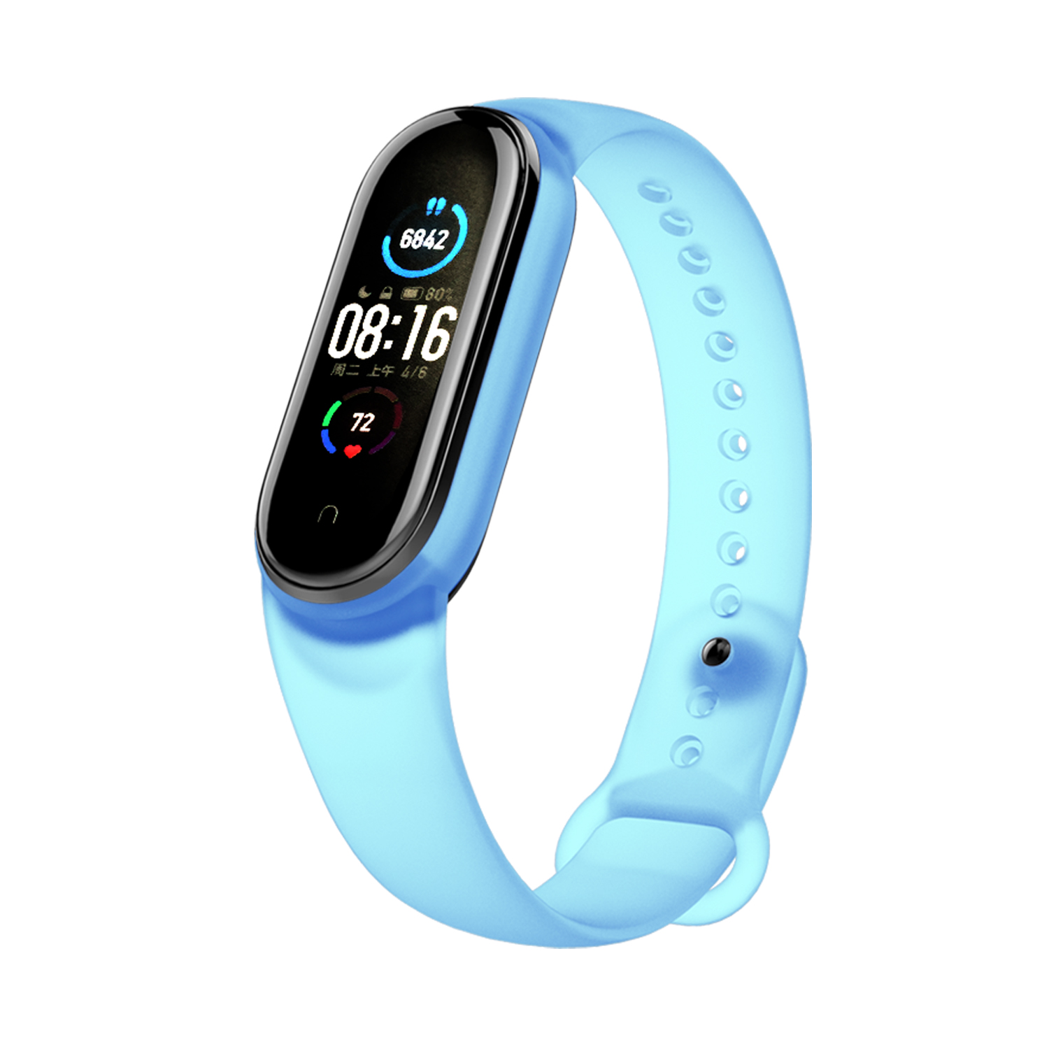 Bakeey-Transparent-Watch-Band-Watch-Strap-Replacement-for-Xiaomi-Miband-5-Mi-Band-5-Non-original-1696250-2