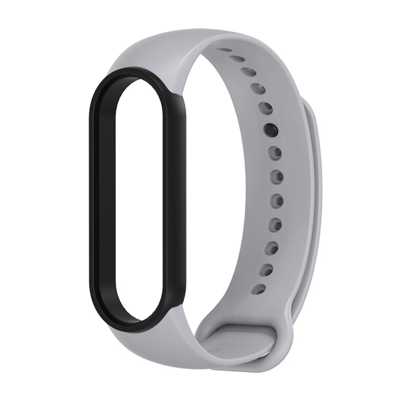 Bakeey-Two-color-TPU-Silicone-Replacement-Strap-Smart-Watch-Band-For-Xiaomi-Mi-Band-5-1786517-11