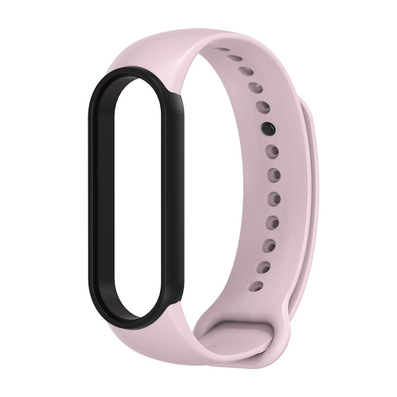 Bakeey-Two-color-TPU-Silicone-Replacement-Strap-Smart-Watch-Band-For-Xiaomi-Mi-Band-5-1786517-12