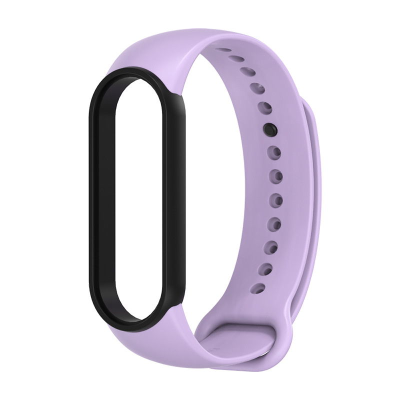 Bakeey-Two-color-TPU-Silicone-Replacement-Strap-Smart-Watch-Band-For-Xiaomi-Mi-Band-5-1786517-15