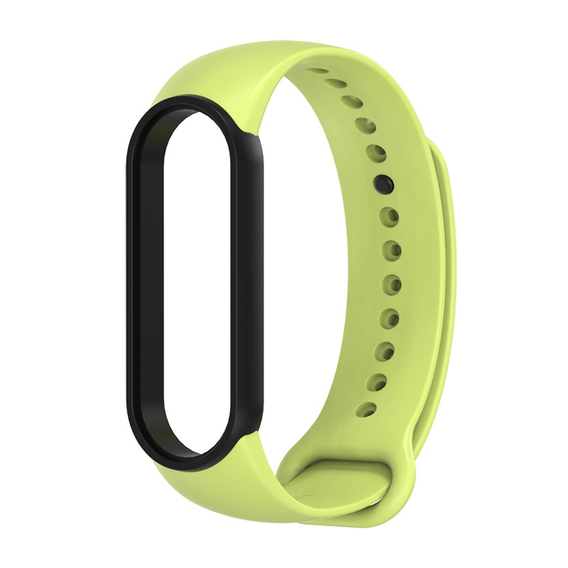 Bakeey-Two-color-TPU-Silicone-Replacement-Strap-Smart-Watch-Band-For-Xiaomi-Mi-Band-5-1786517-16