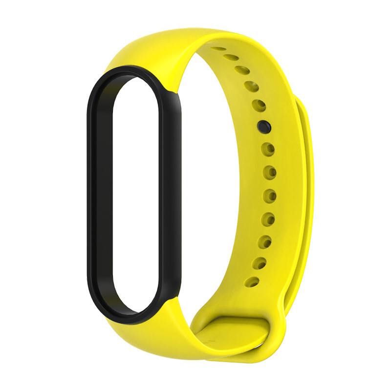 Bakeey-Two-color-TPU-Silicone-Replacement-Strap-Smart-Watch-Band-For-Xiaomi-Mi-Band-5-1786517-5