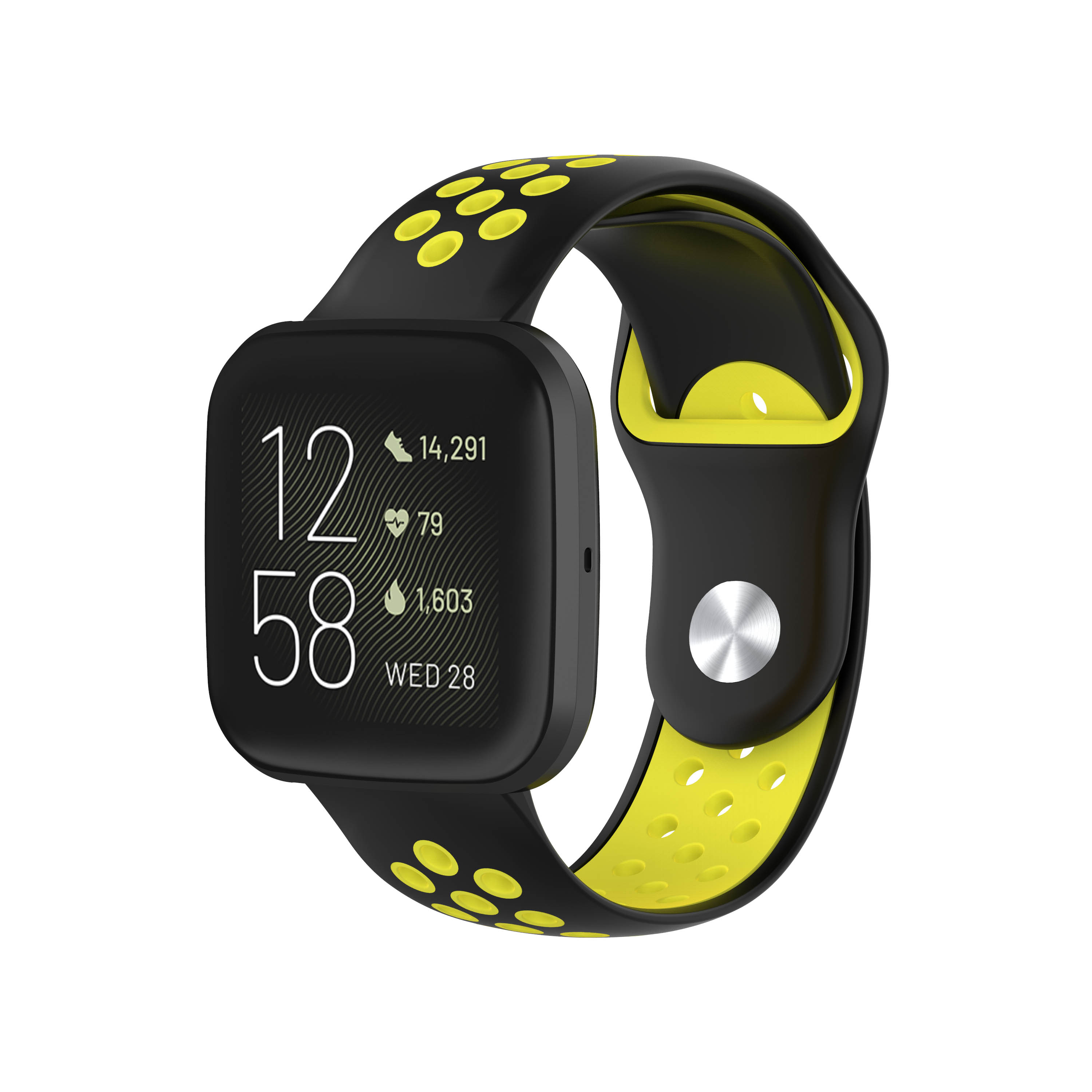 Bakeey-Two-color-breathable-Silicone-Replacement-Strap-Smart-Watch-Band-For-Fitbit-Versa-2-1758357-19