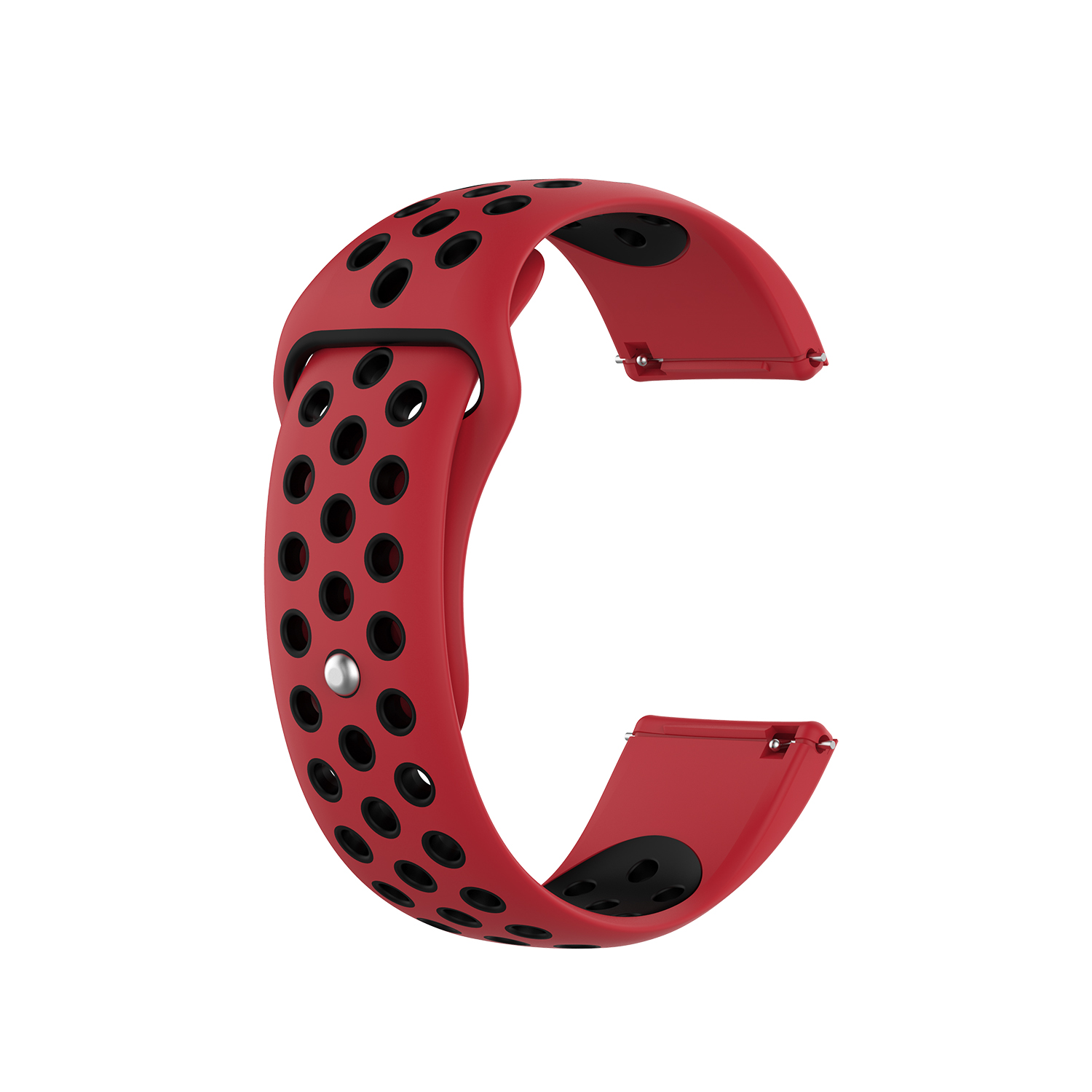 Bakeey-Two-color-breathable-Silicone-Replacement-Strap-Smart-Watch-Band-For-Fitbit-Versa-2-1758357-4