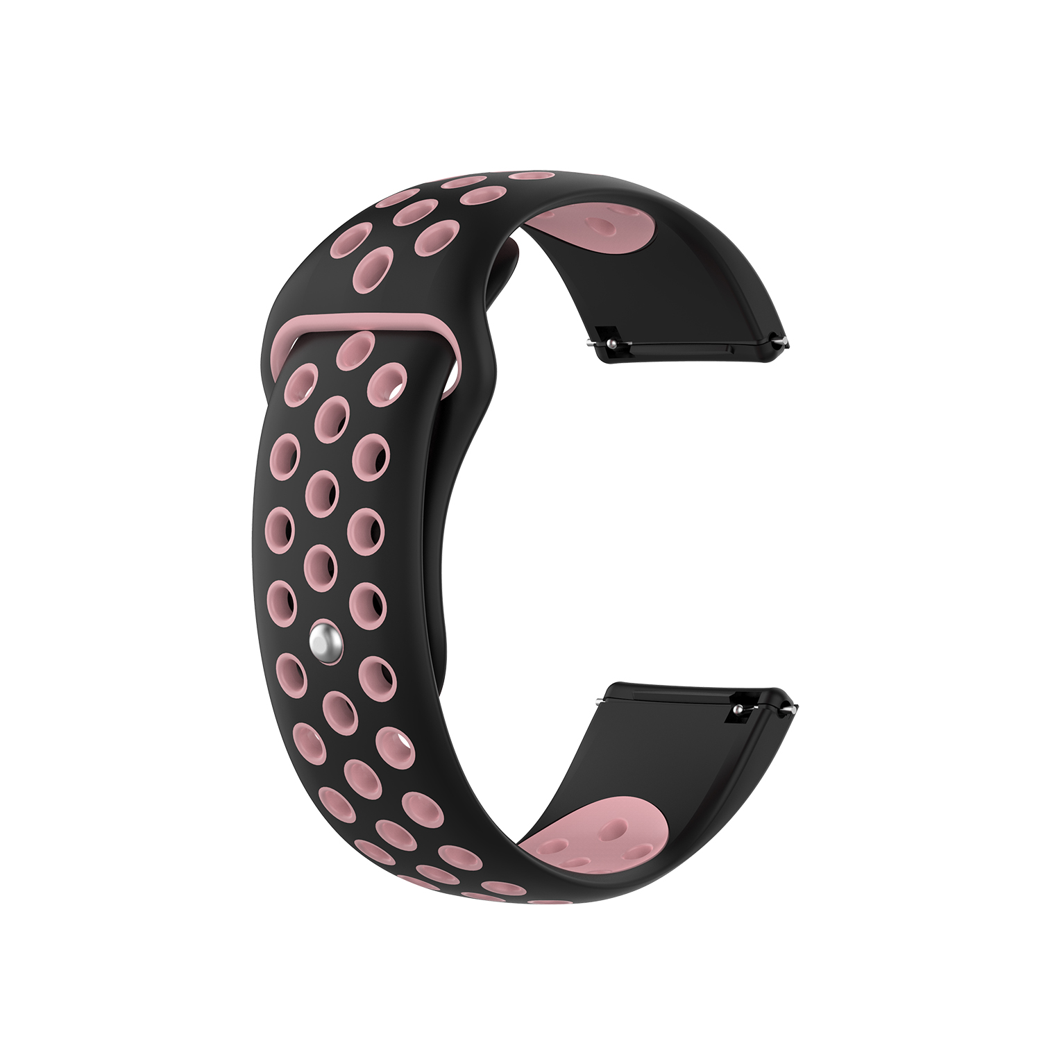 Bakeey-Two-color-breathable-Silicone-Replacement-Strap-Smart-Watch-Band-For-Fitbit-Versa-2-1758357-5