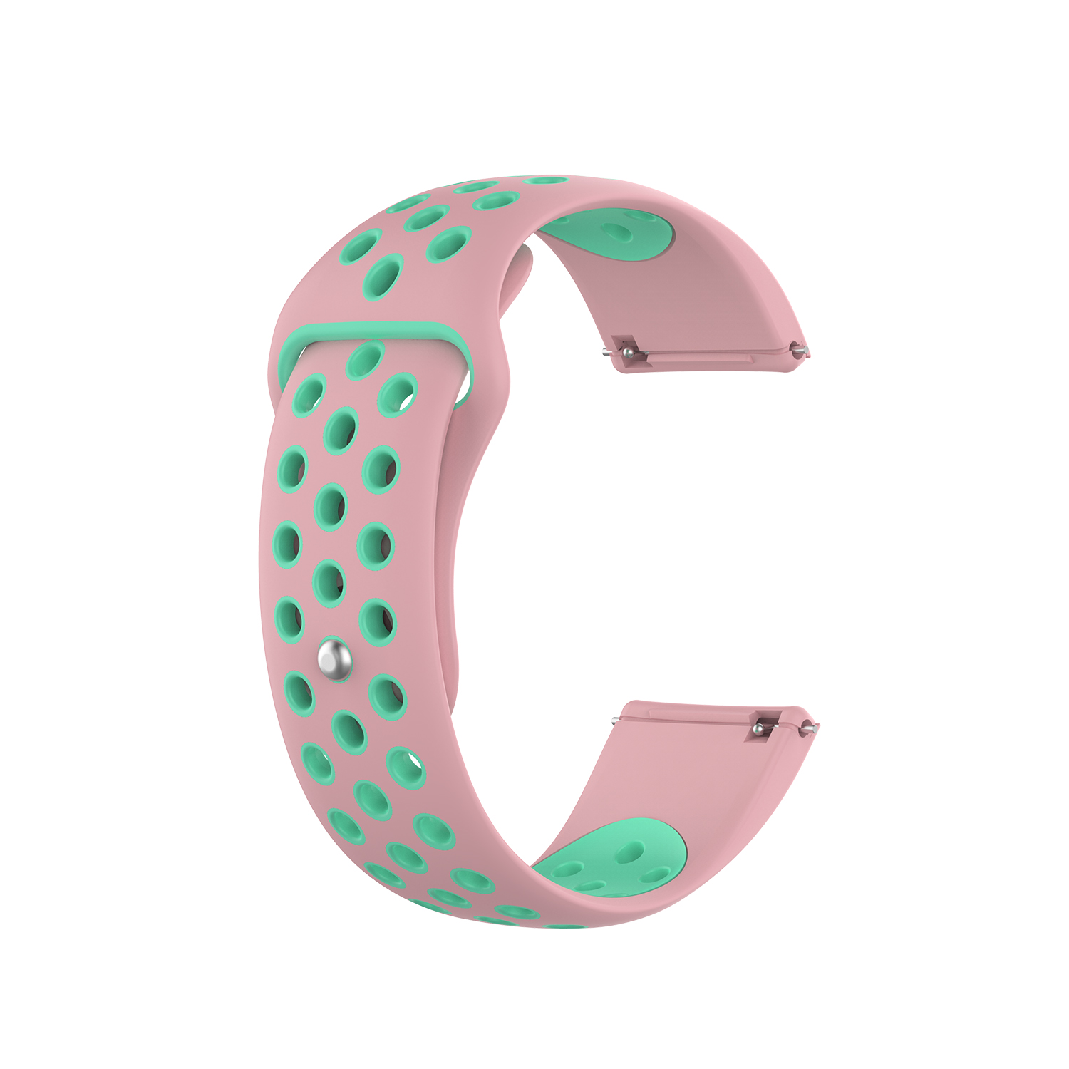 Bakeey-Two-color-breathable-Silicone-Replacement-Strap-Smart-Watch-Band-For-Fitbit-Versa-2-1758357-6