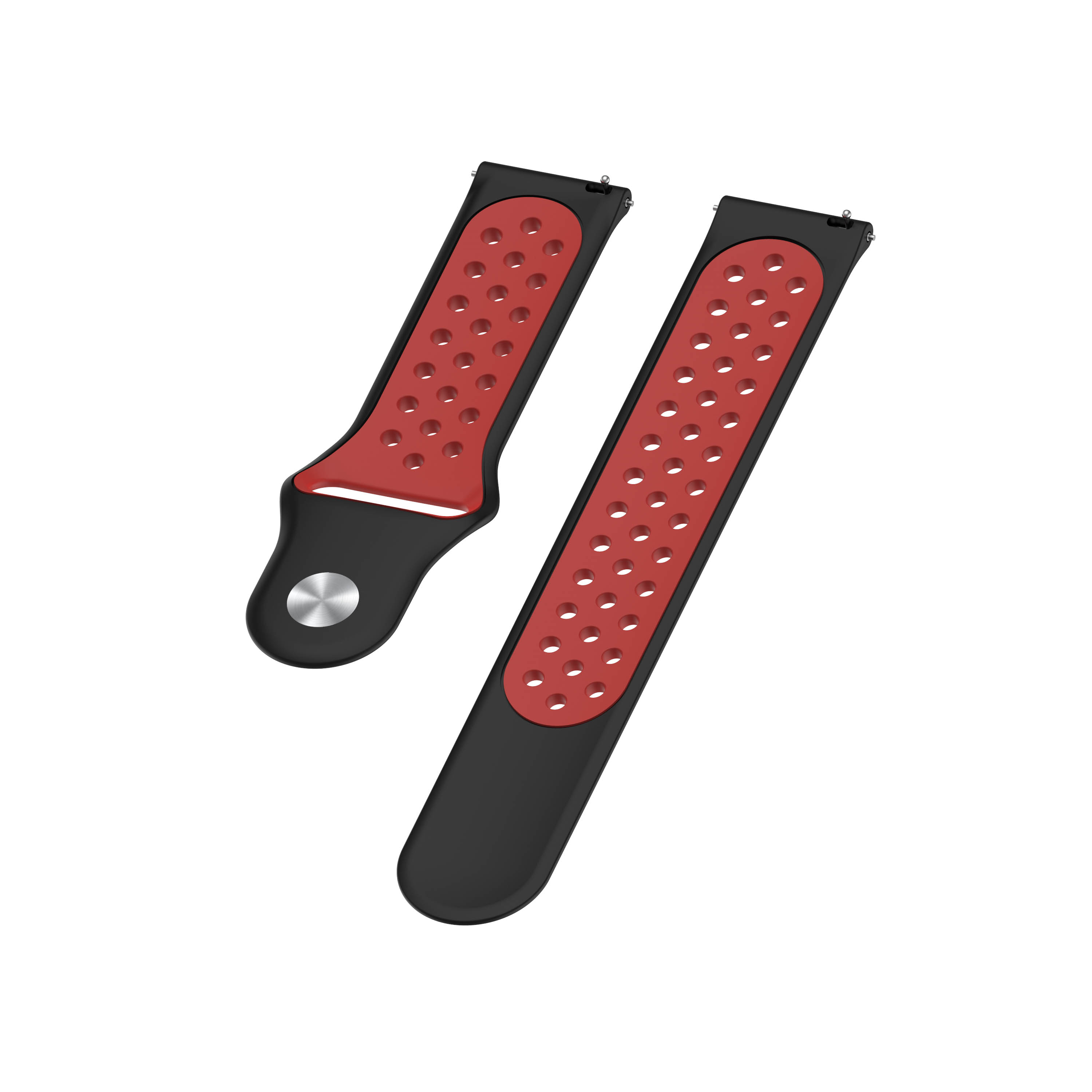 Bakeey-Two-color-breathable-Silicone-Replacement-Strap-Smart-Watch-Band-For-Fitbit-Versa-2-1758357-7
