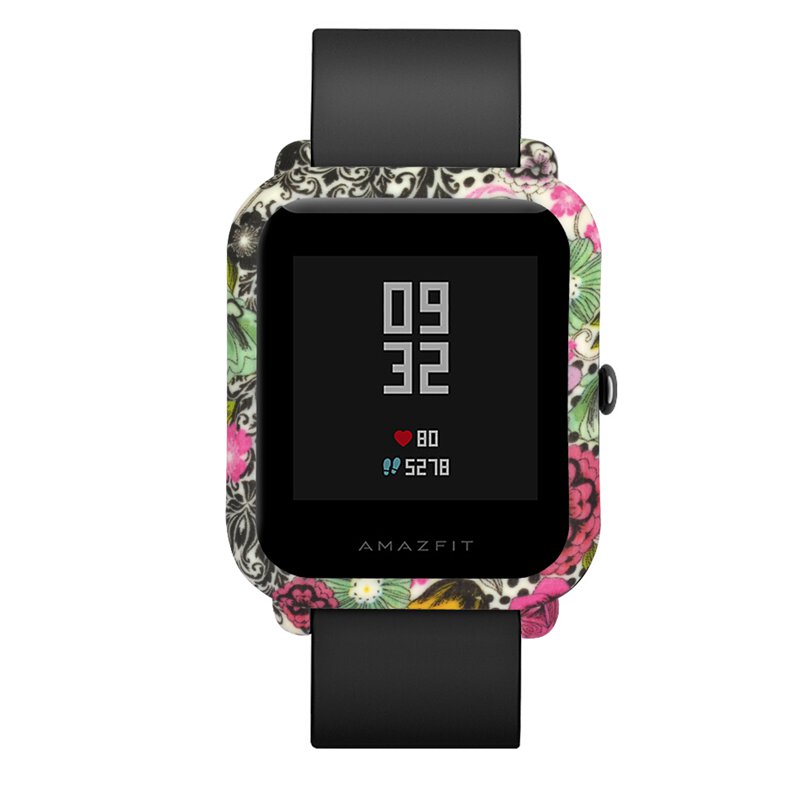 Bakeey-Ultra-Light-Multi-Pattern-Individual-PC-Watch-Case-Watch-Screen-Protector-For-HUAMI-AMAZFIT-1250504-2