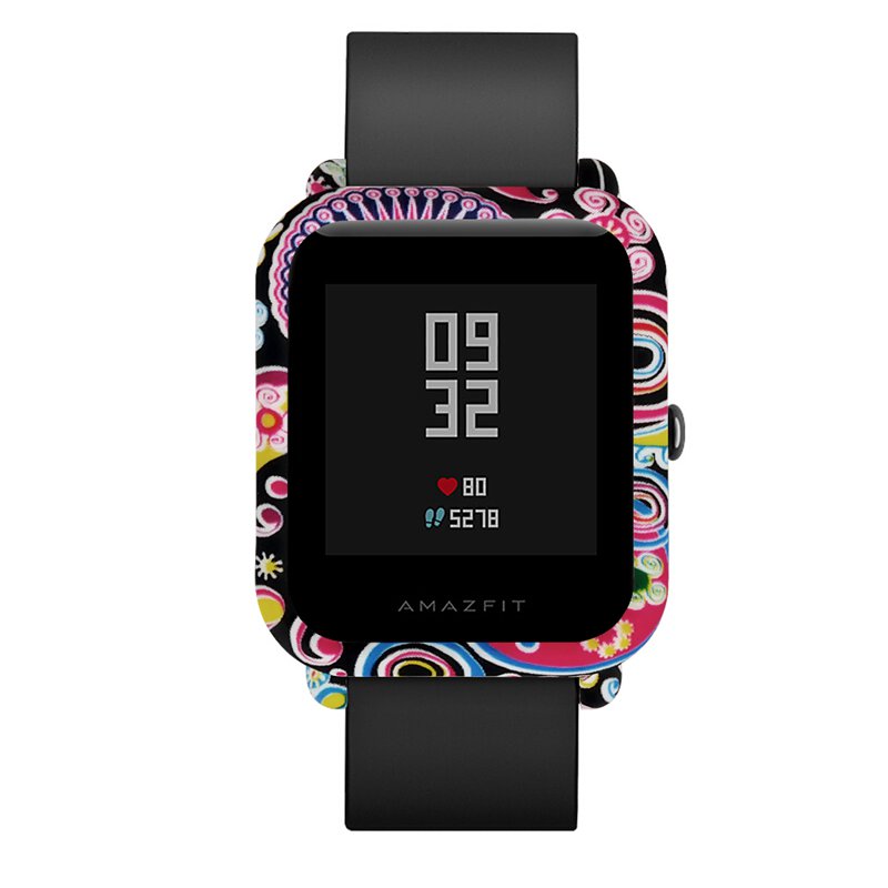Bakeey-Ultra-Light-Multi-Pattern-Individual-PC-Watch-Case-Watch-Screen-Protector-For-HUAMI-AMAZFIT-1250504-3