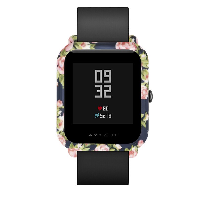 Bakeey-Ultra-Light-Multi-Pattern-Individual-PC-Watch-Case-Watch-Screen-Protector-For-HUAMI-AMAZFIT-1250504-5