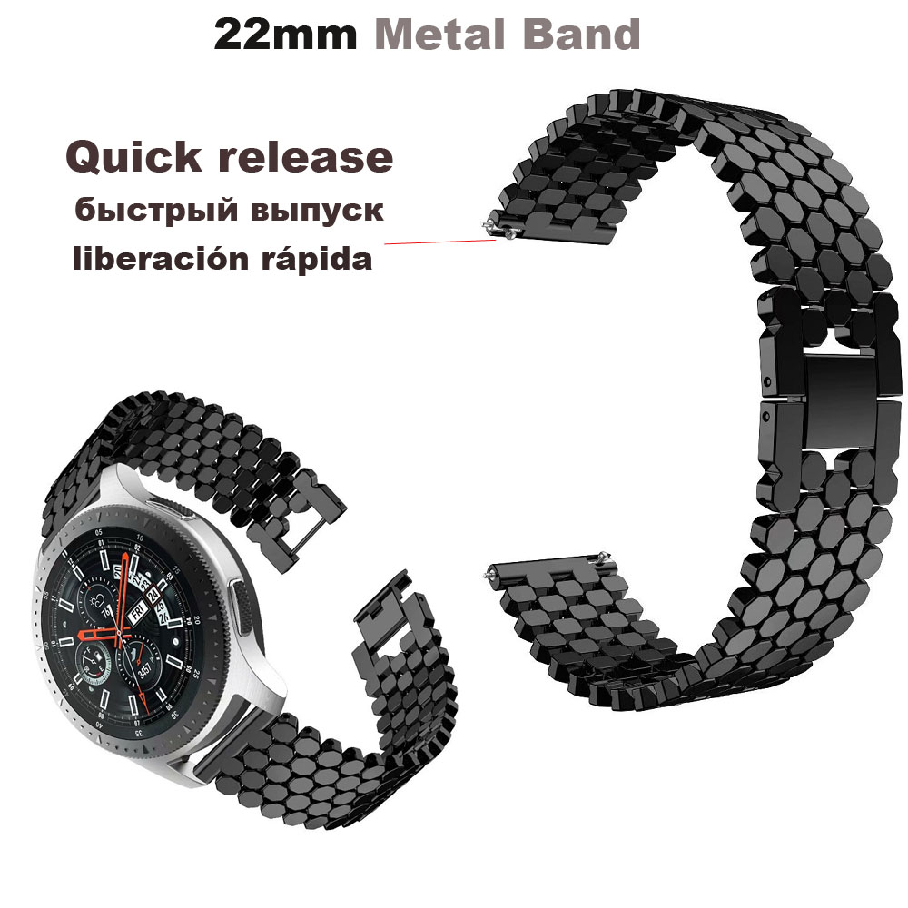 Bakeey-Unique-Design-Metal-Fish-Scale-Watch-Band-for-Amazfit-Smart-Watch-2-1466960-1