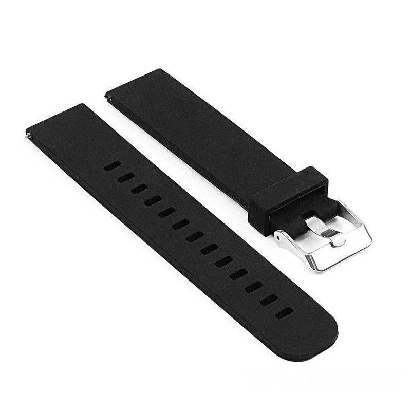 Bakeey-Universal-22mm-Replacement-Silicone-Stainless-Steel-Buckle-Watch-Band-Strap-for-Huawei-Watch--1490219-3
