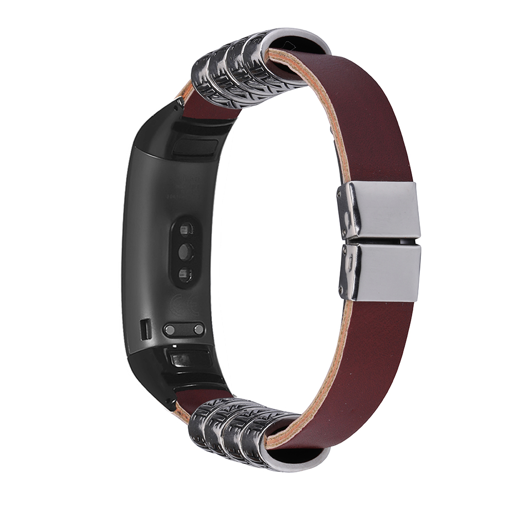 Bakeey-Watch-Band-Retro-Double-Press-Butterfly-Buckle-Watch-Strap-for-Huawei-Honor-Band-3--Band-3-Pr-1654316-3