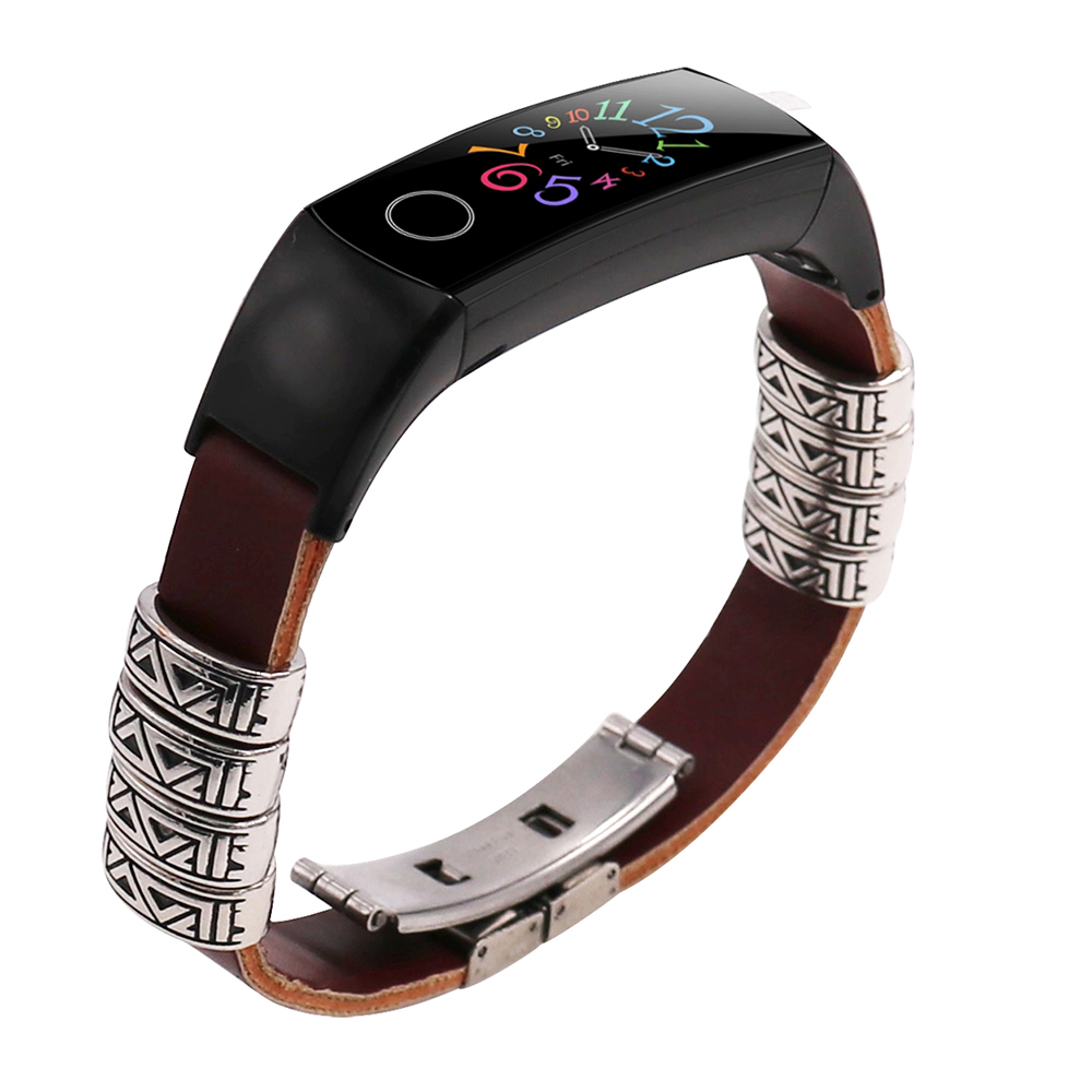 Bakeey-Watch-Band-Retro-Double-Press-Butterfly-Buckle-Watch-Strap-for-Huawei-Honor-Band-4--Band-5-1654275-2