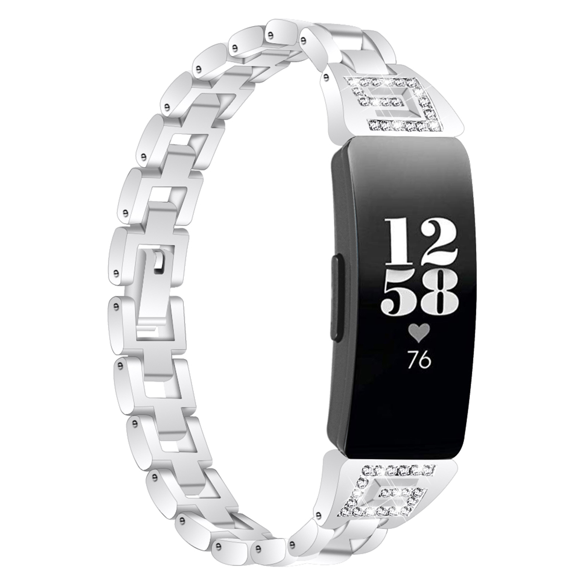Bakeey-Watch-band-Stainless-Steel-Watch-Strap-For-Fitbit-InspireHR-1607091-4