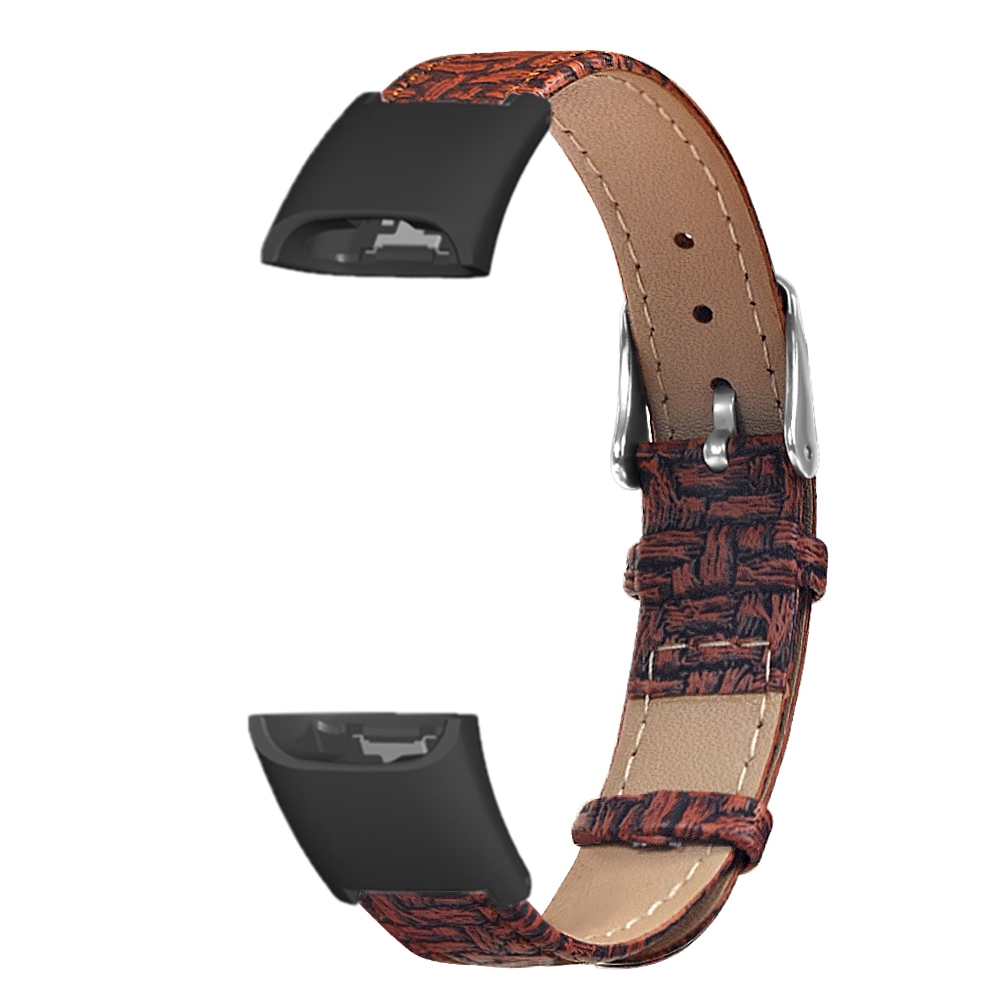 Bakeey-Woven-Pattern-Leather-Watch-Band-Replacement-Watch-Strap-for-Huawei-band-4-Honor-5i-Smart-Wat-1728738-4