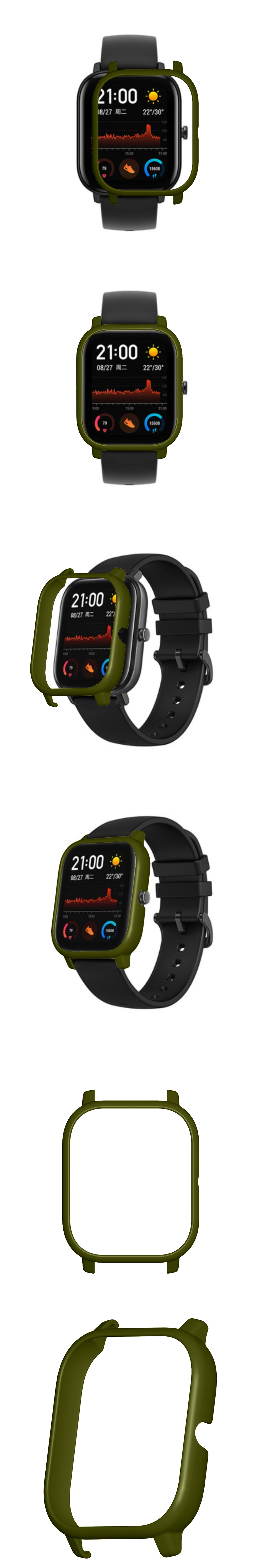 Color-PC-Watch-Case-Cover-Watch-Cover-Screen-Protector-for-Amazfit-GTS-1582191-4