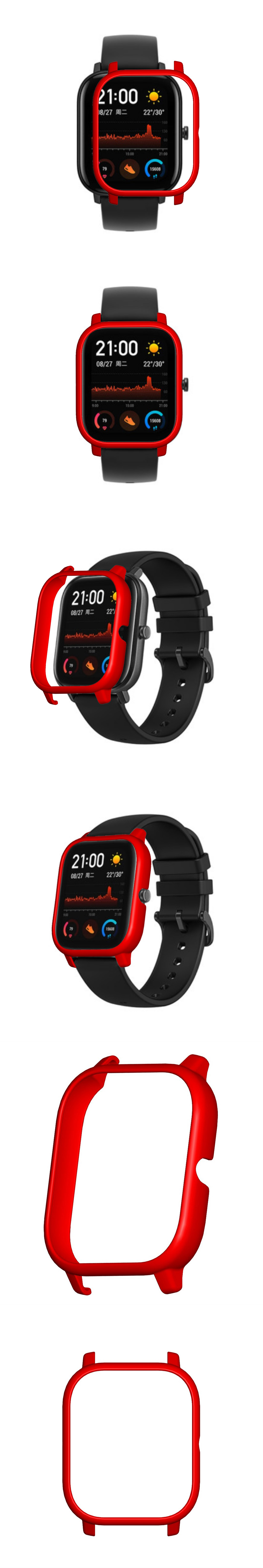 Color-PC-Watch-Case-Cover-Watch-Cover-Screen-Protector-for-Amazfit-GTS-1582191-5