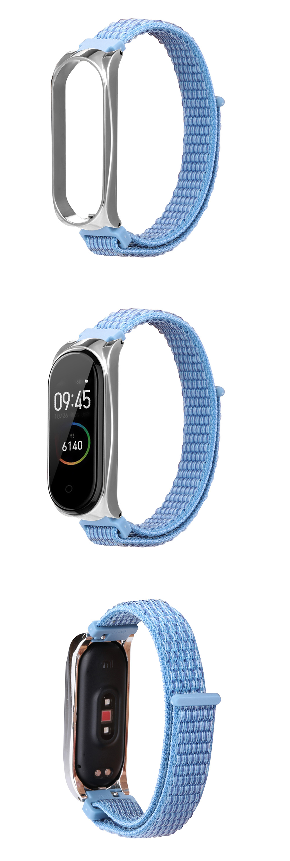 Colorful-Nylon-Watch-Band-Watch-Strap-Replacement-for-Xiaomi-Miband-4-Non-original-1540533-5