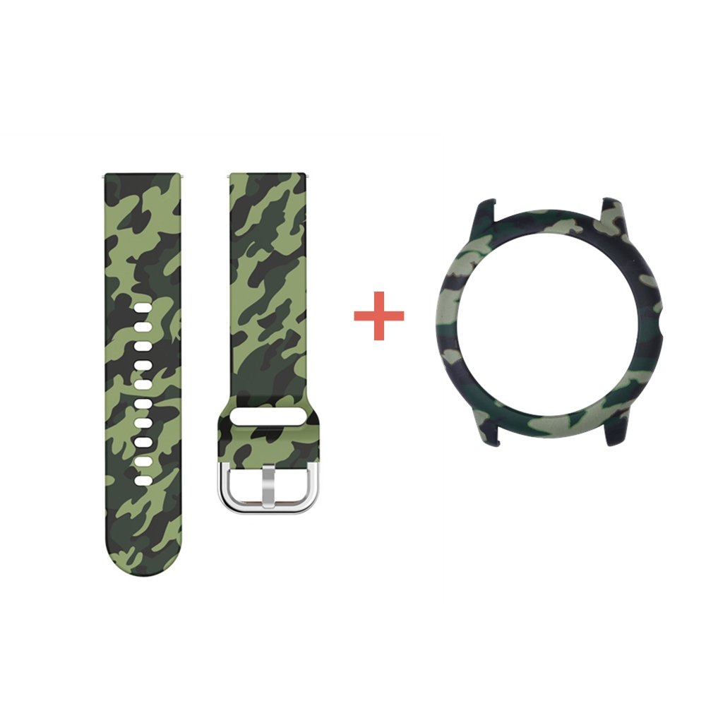 Colorful-Pattern-Watch-Band-Watch-Strap-with-Watch-Case-Watch-Cover-for-Haylou-Solar-LS05-Smart-Watc-1735497-1