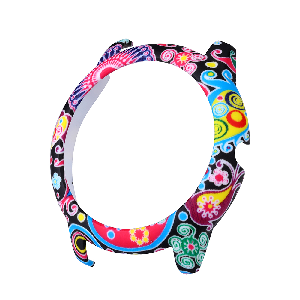 Colorful-Pattern-Watch-Band-Watch-Strap-with-Watch-Case-Watch-Cover-for-Haylou-Solar-LS05-Smart-Watc-1735497-11